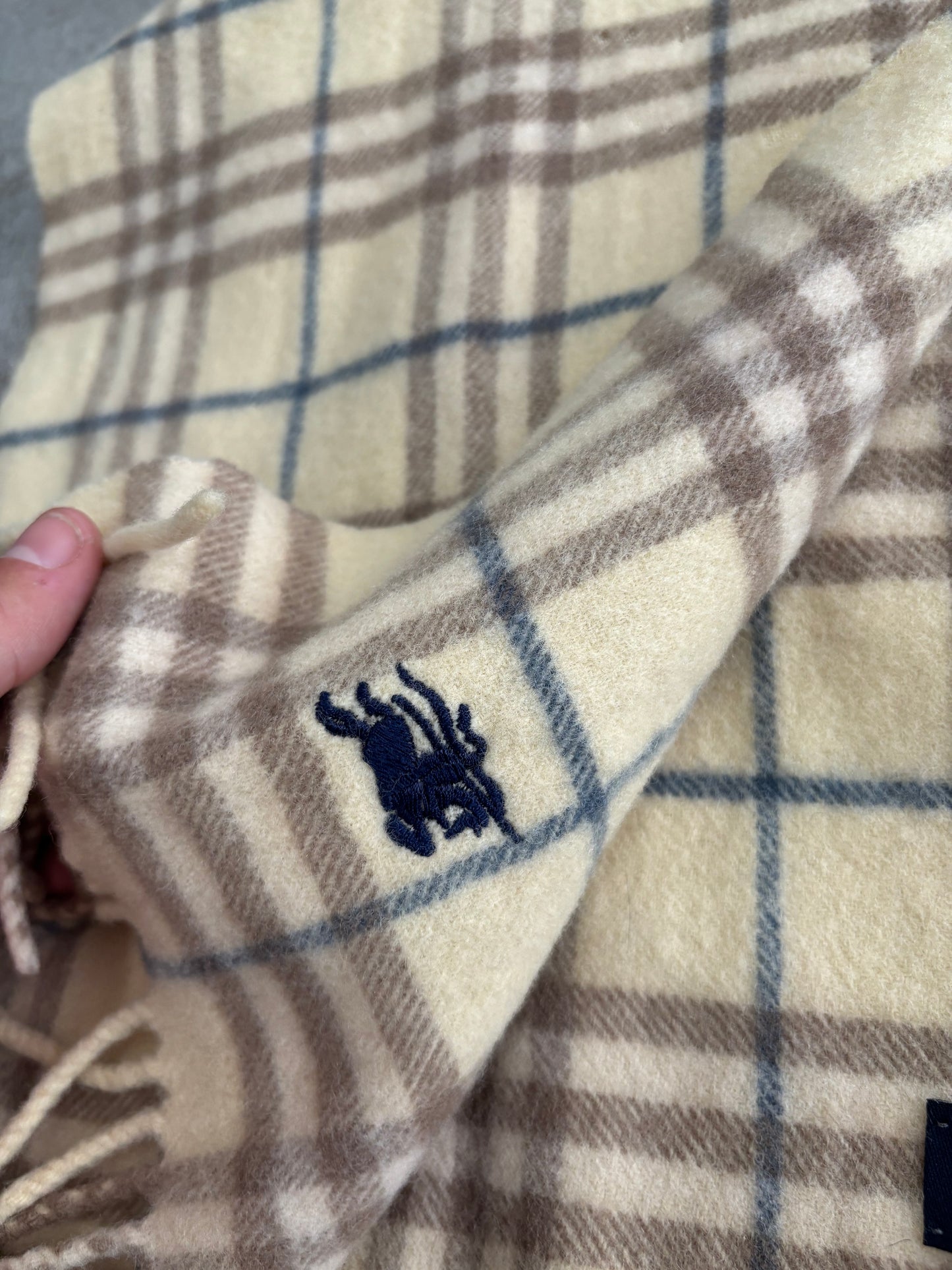 Bufanda Burberry 90s Vintage