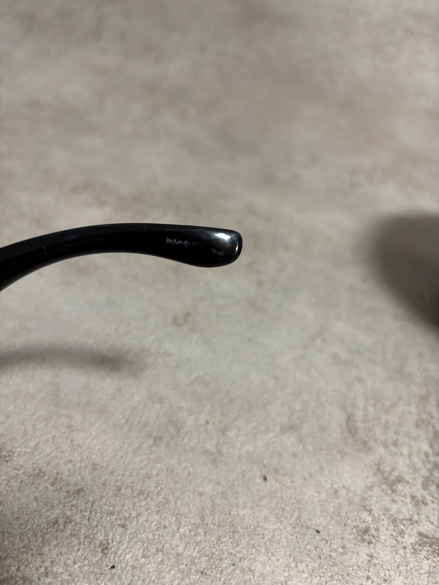 Gafas Oversize Transparent Yves Saint Laurent 90s Vintage