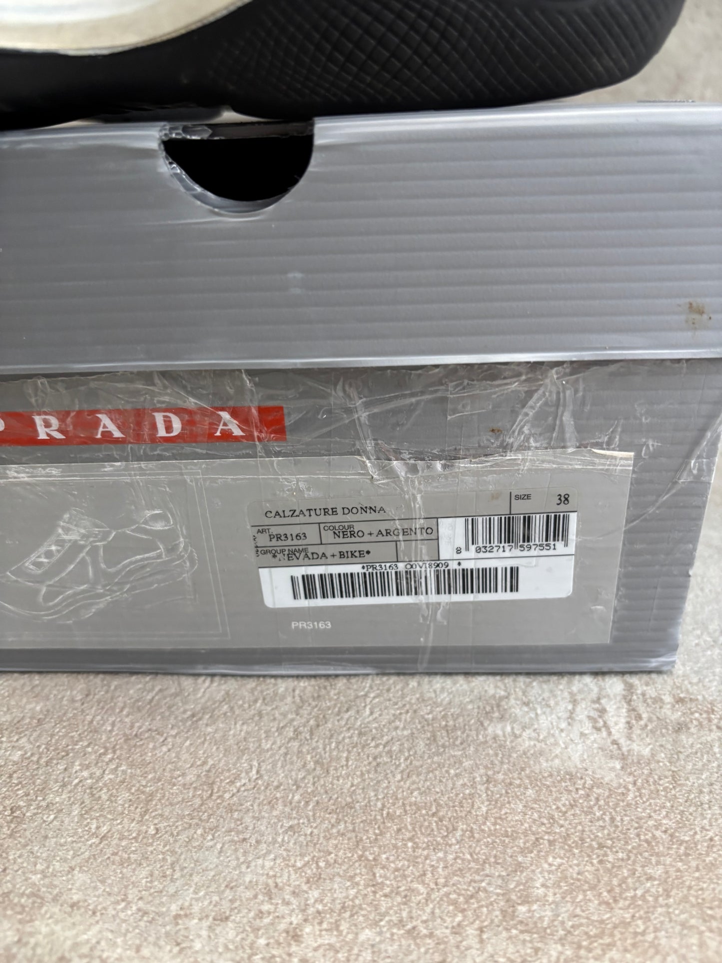 Zapatos Leather Prada America’s Cup 00s Vintage - 39’5