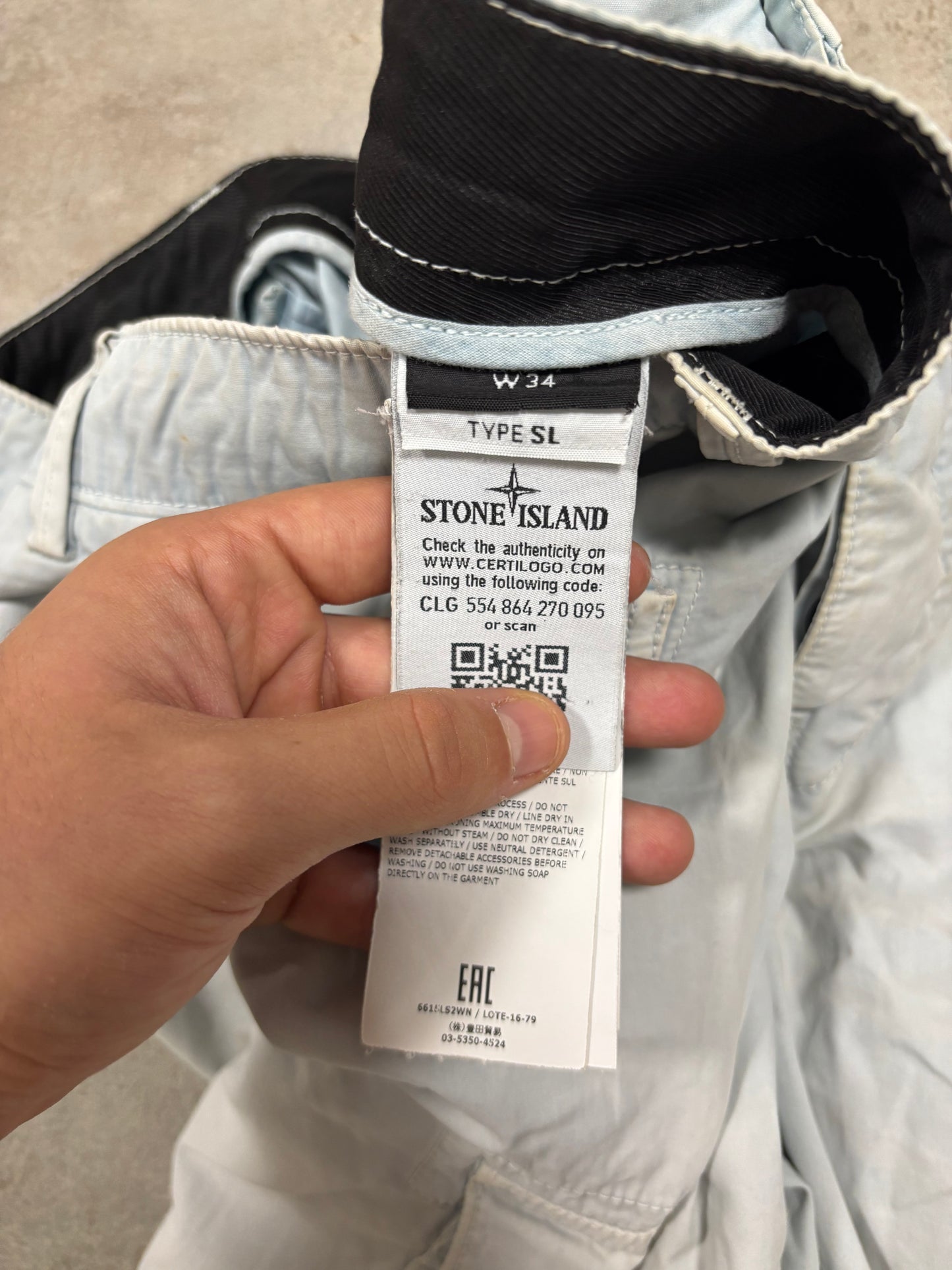 Shorts Cargo Stone Island SS2017 - L