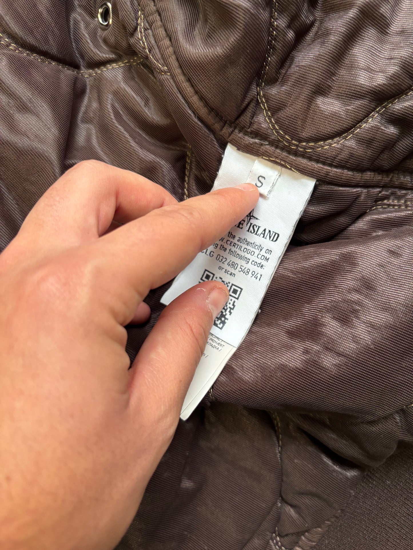 Chaqueta Bomber Stone Island ‘Mussola Gommata’ 2014 - S
