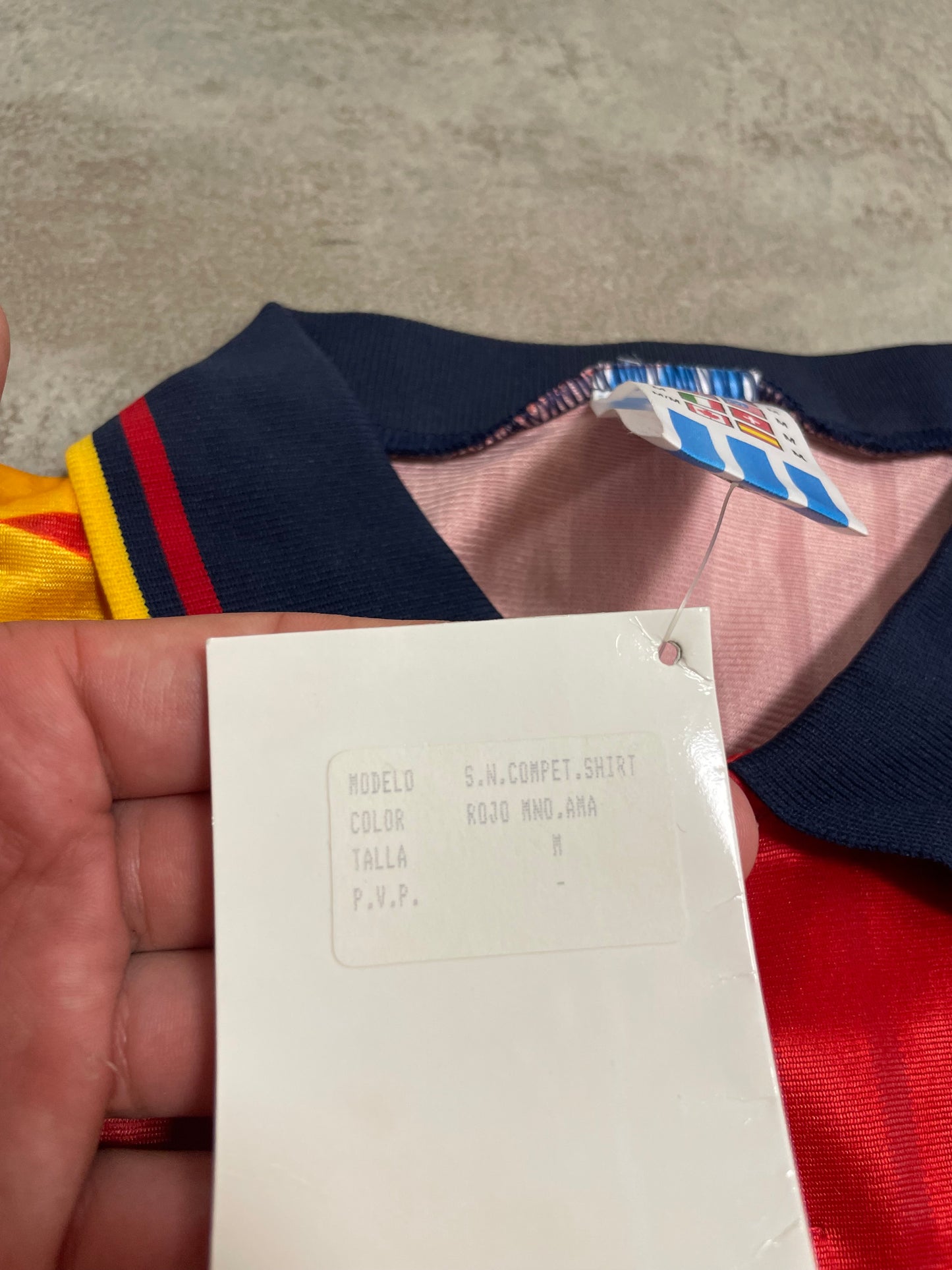 Camiseta ‘Deadstock’ Adidas España 1994 ‘World Cup’ Vintage - M