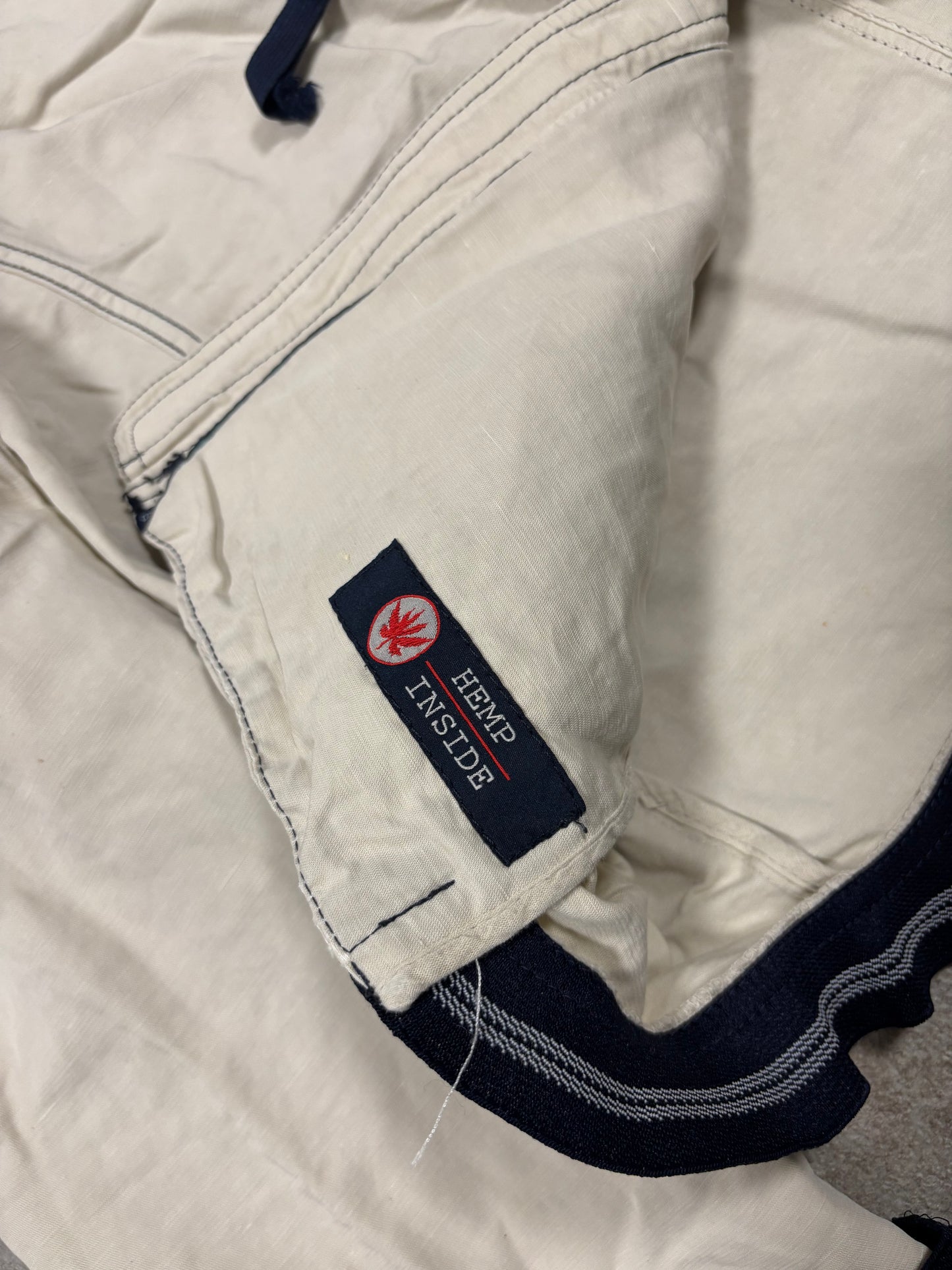 Chaqueta Cargo Denim Armani Jeans 00s Vintage - M