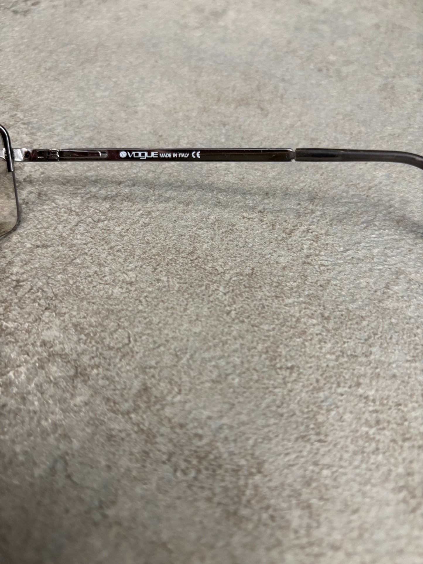 Gafas Rectangulares Vogue 00s Vintage