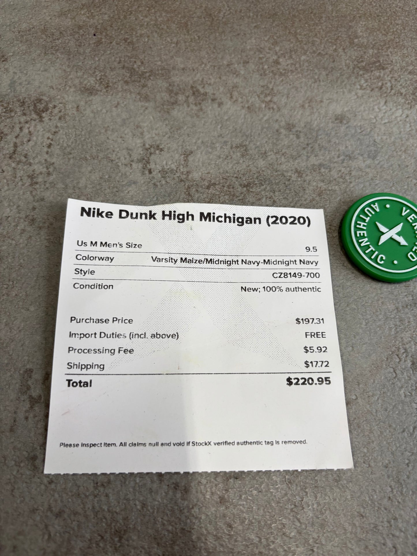 Zapatillas Nike Dunk ‘Michigan 2020’ - 43