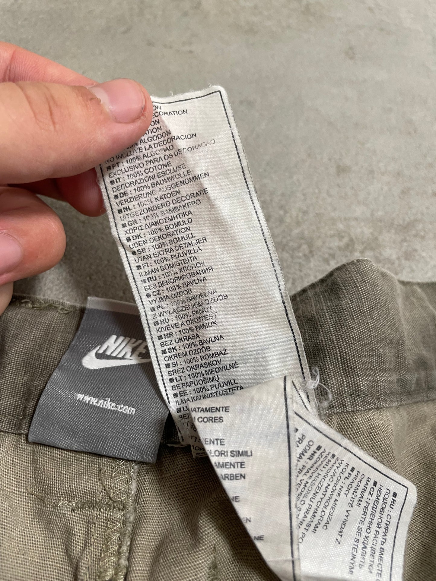 Shorts Cargo Nike 00s Vintage - XL