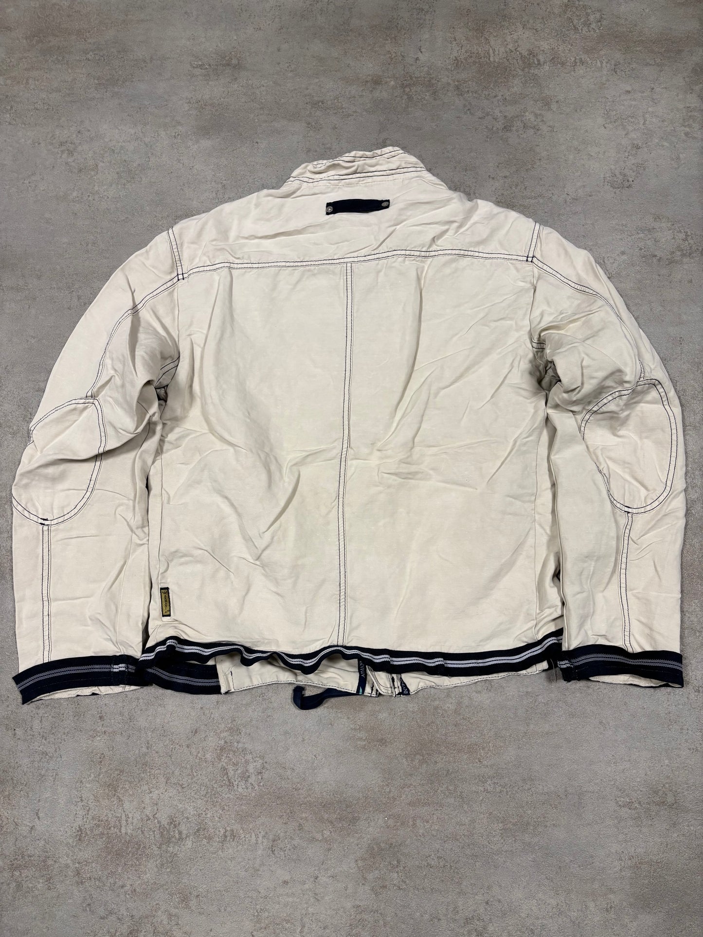 Chaqueta Cargo Denim Armani Jeans 00s Vintage - M