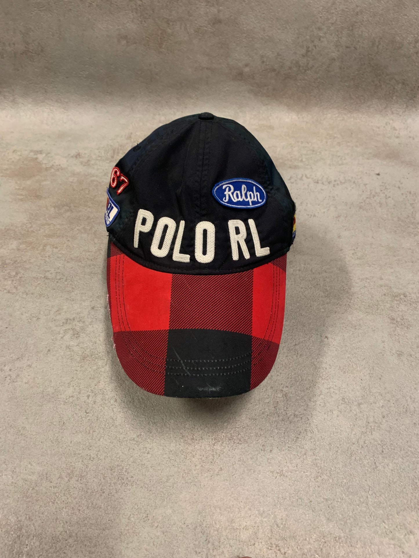 Gorra Vintage Polo Ralph Lauren 90’s Racing Patches