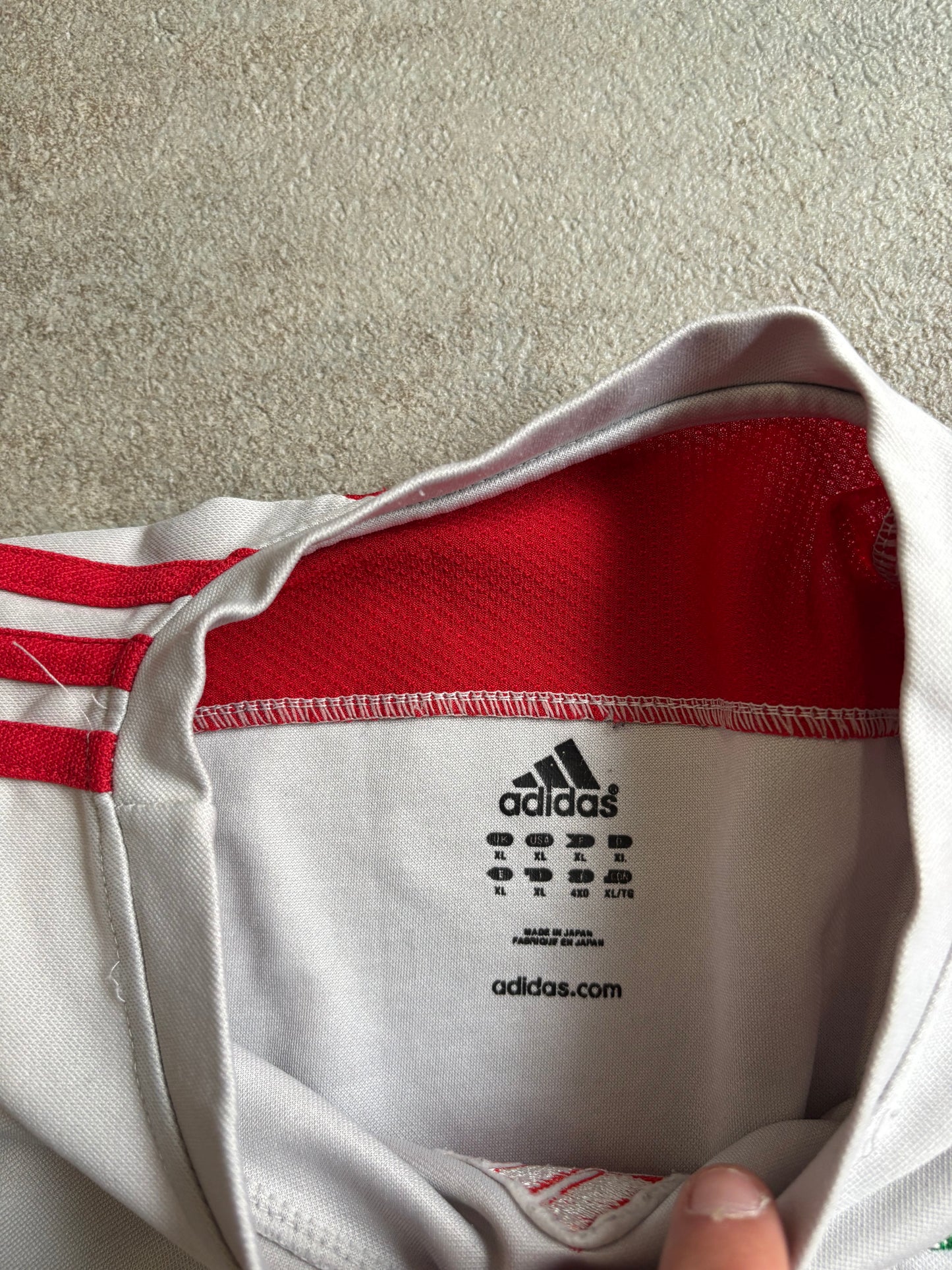 Camiseta Bootleg Visitante Adidas Liverpool 2007/08 - M