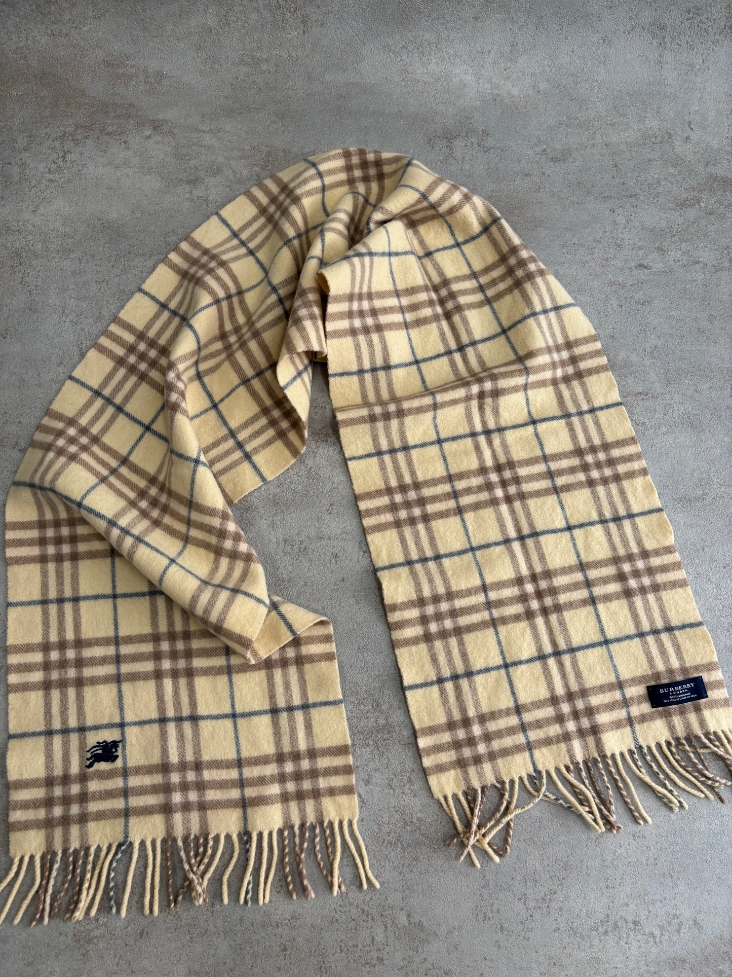 Bufanda Burberry 90s Vintage