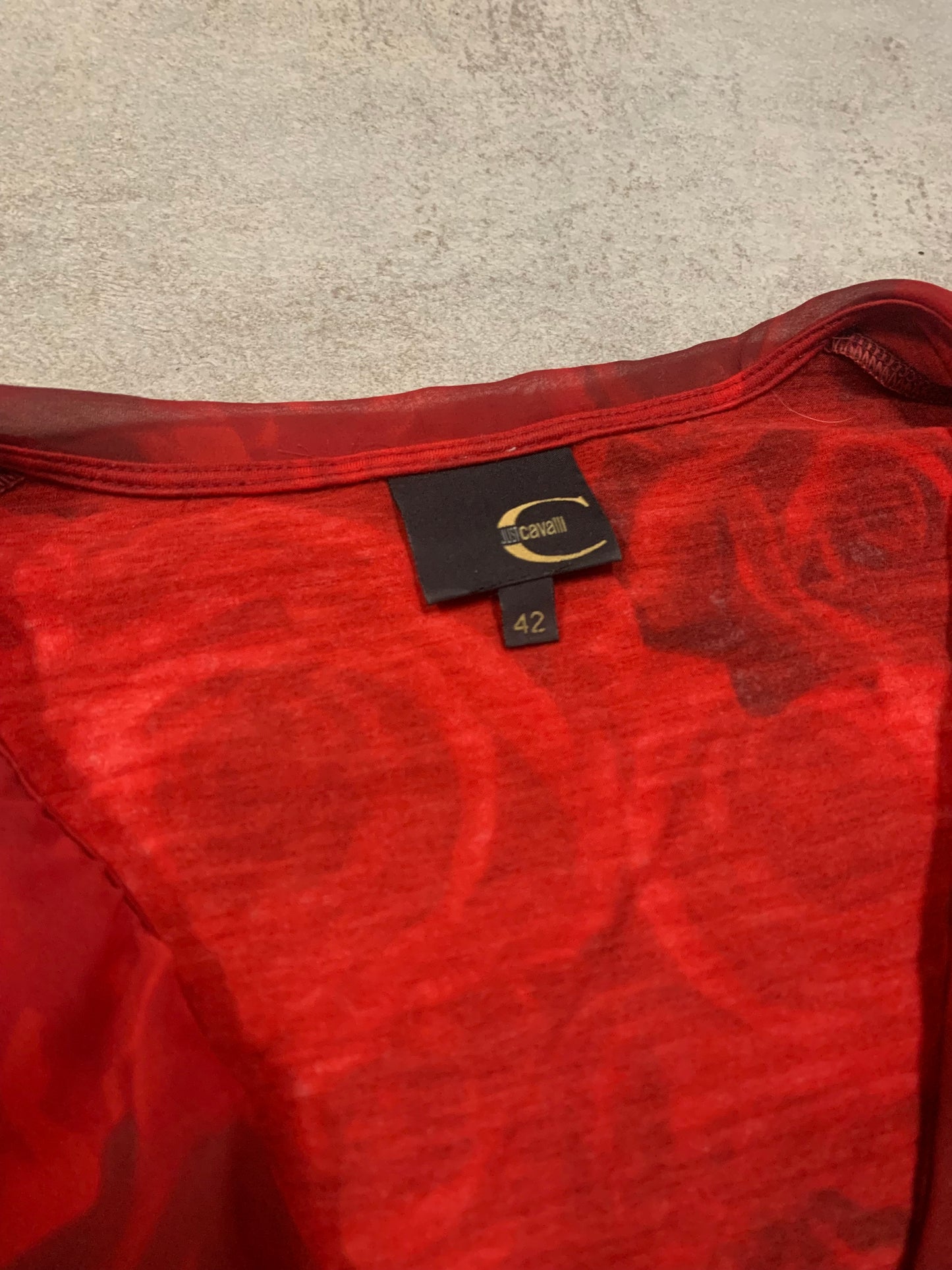 Top Mesh Vintage Just Cavalli 00’s - M