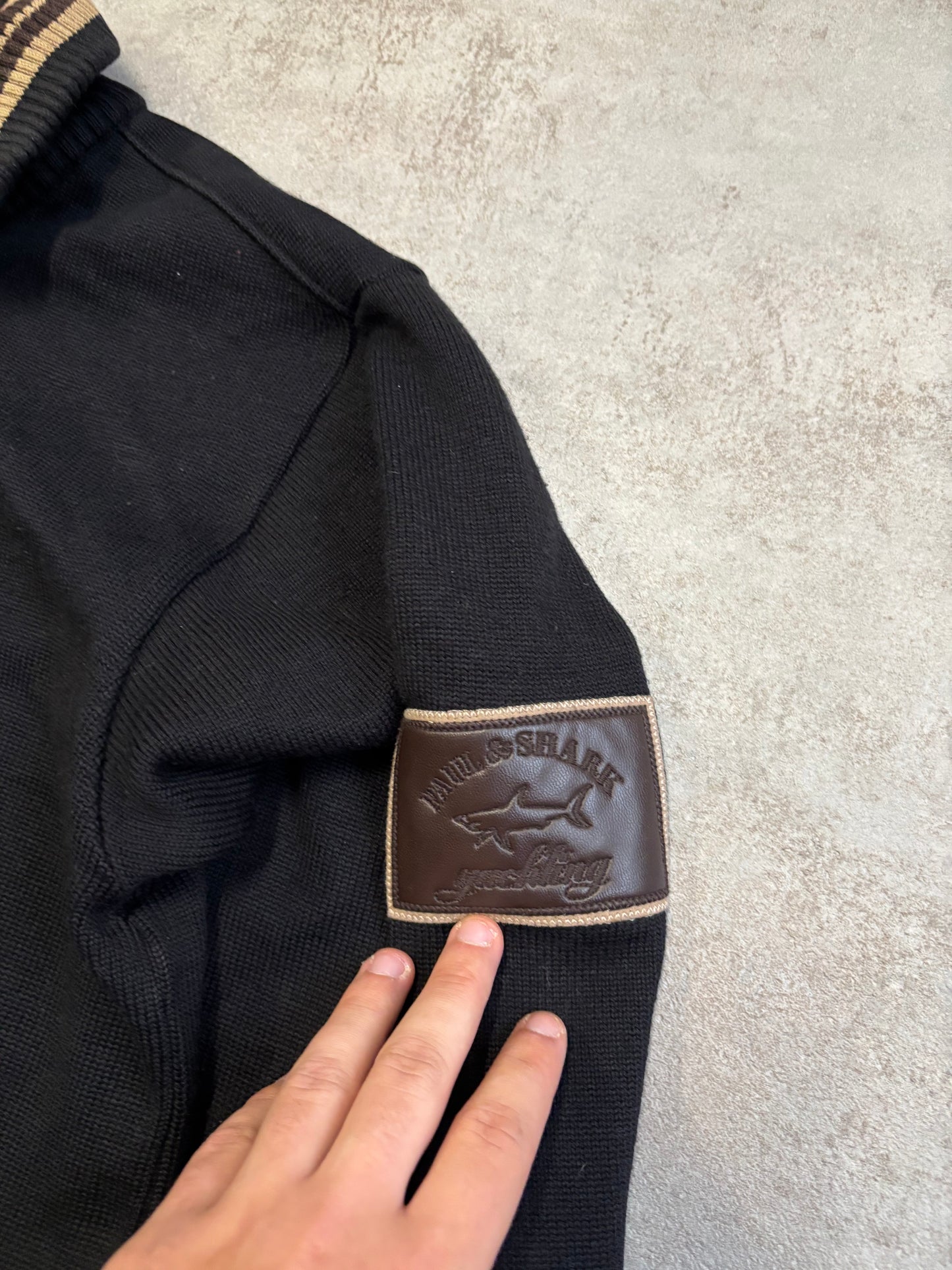 Jersey Zip Paul & Shark 90s Vintage - L