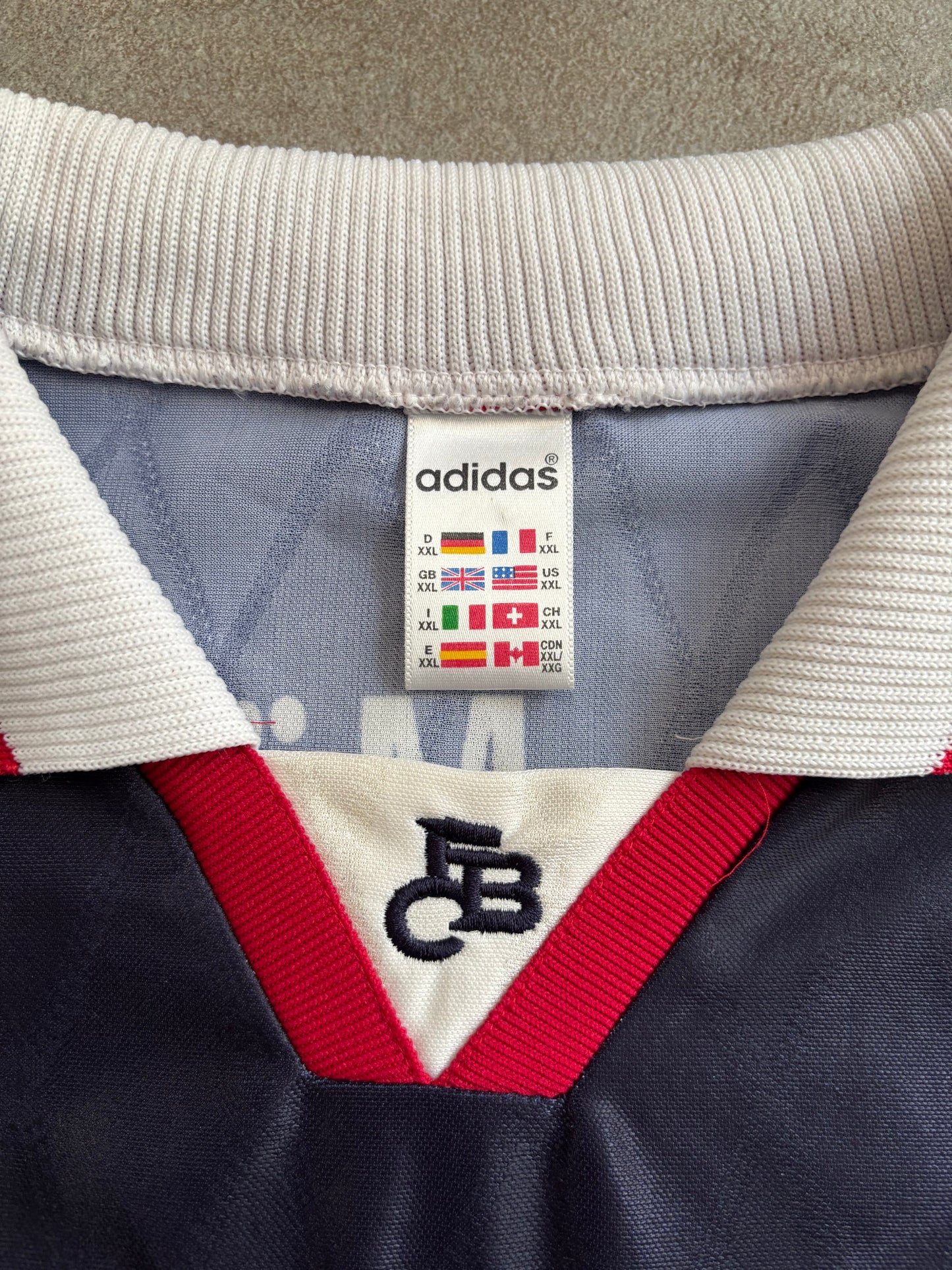 Camiseta Local Adidas Bayern München ‘Elber 9’ 1997/1999 Vintage - XL