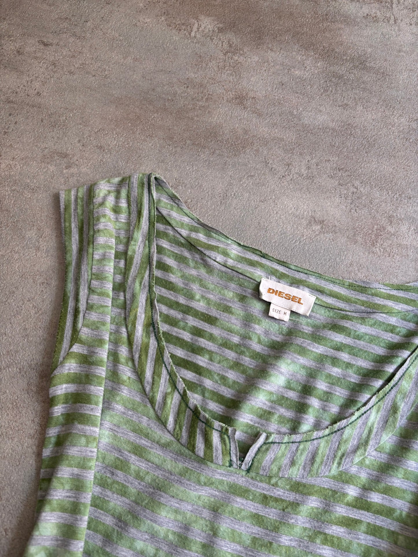 Vestido Diesel Ajustable 00s Vintage - M