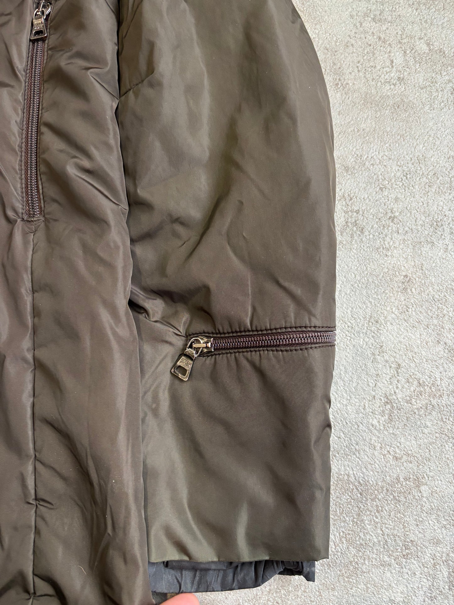 Chaqueta Packable 2/1 Prada 00s Vintage - M