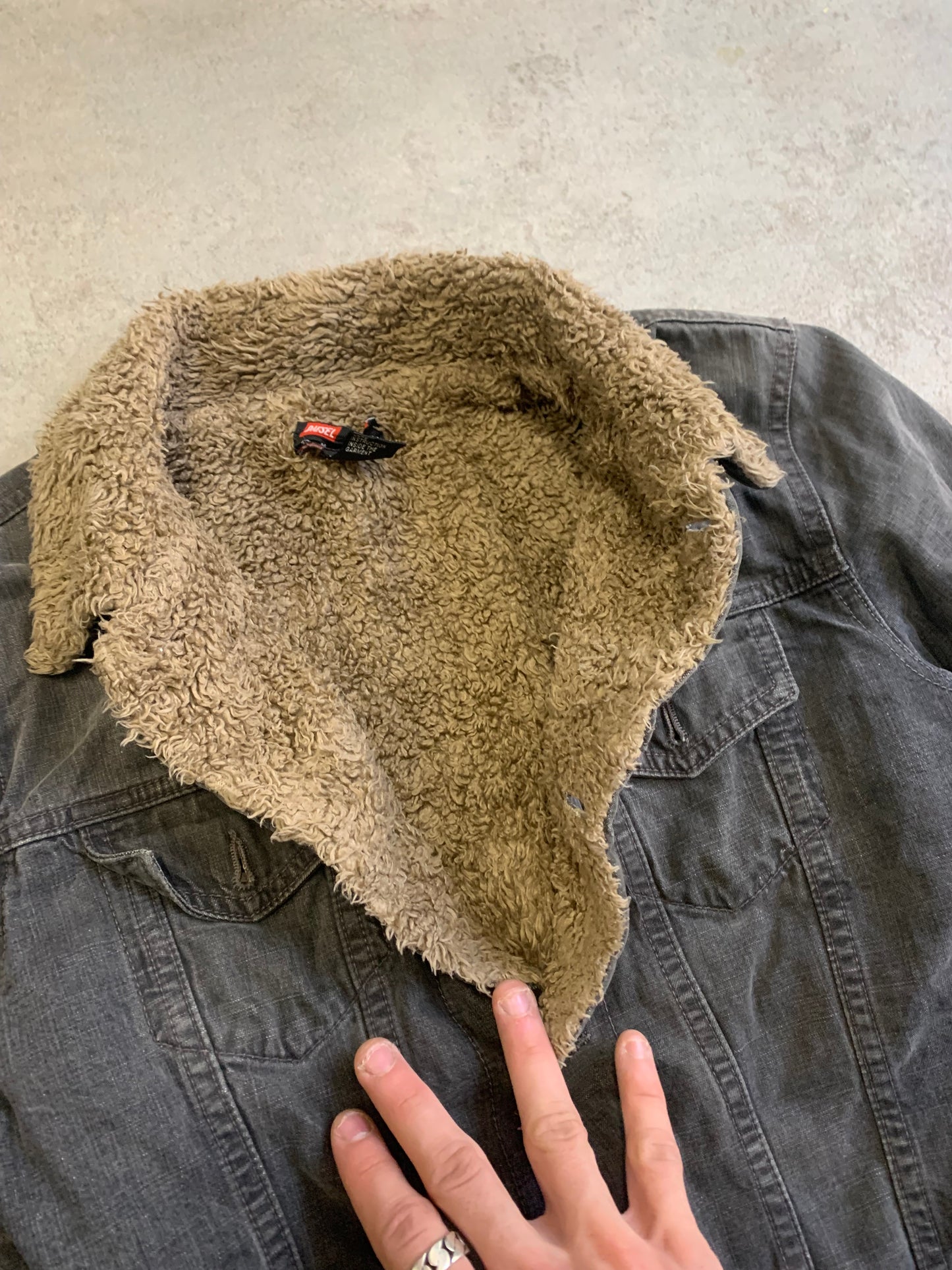 Chaqueta Pelo Vaquera Vintage Diesel 00’s - S