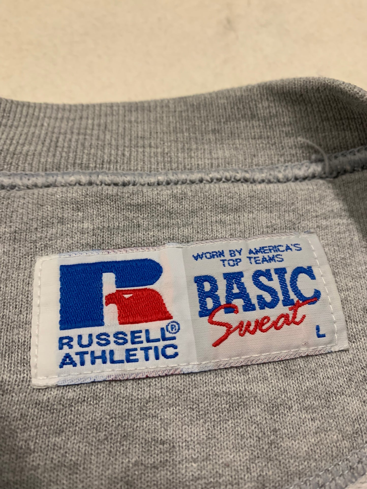 Sudadera Vintage Russell Made In USA ‘Georgetown’ 90’s - L