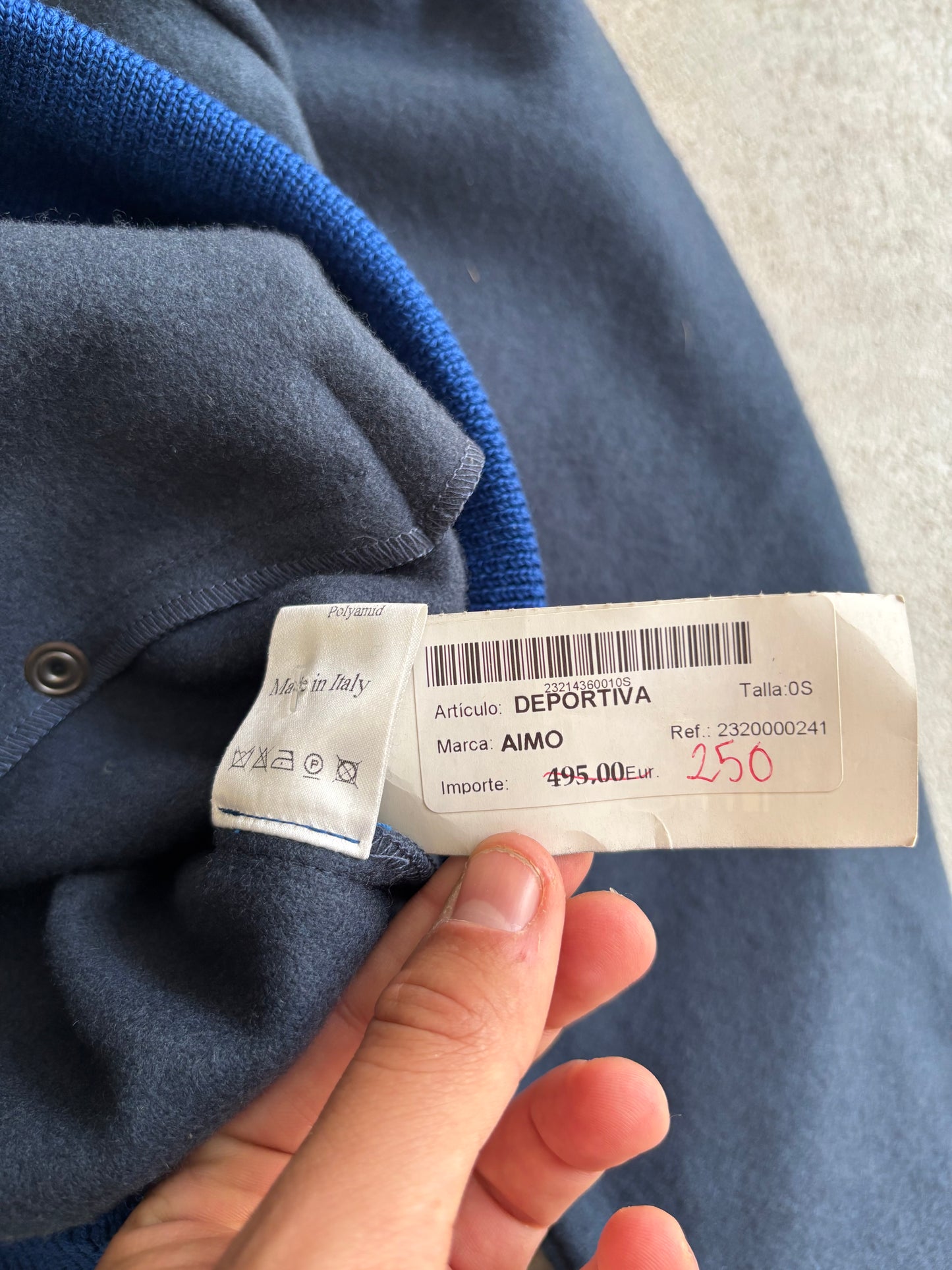 Chaqueta Varsity Universitaria Aimo Richly - M