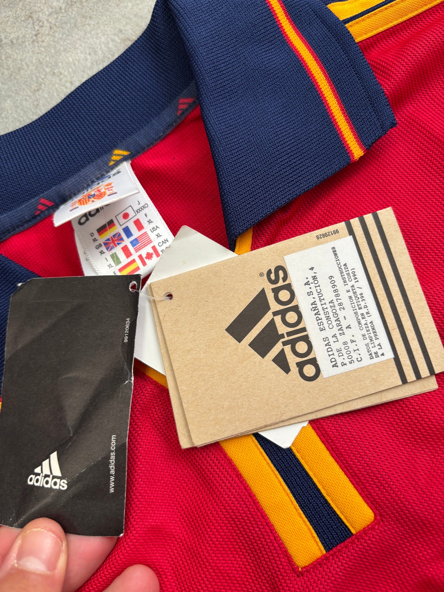 Camiseta ‘Deadstock’ Adidas España 2000/2002 Vintage - XL