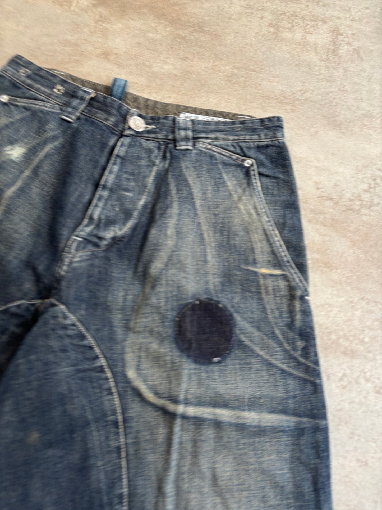 Shorts Asimétricos Seal Kay Vintage - S