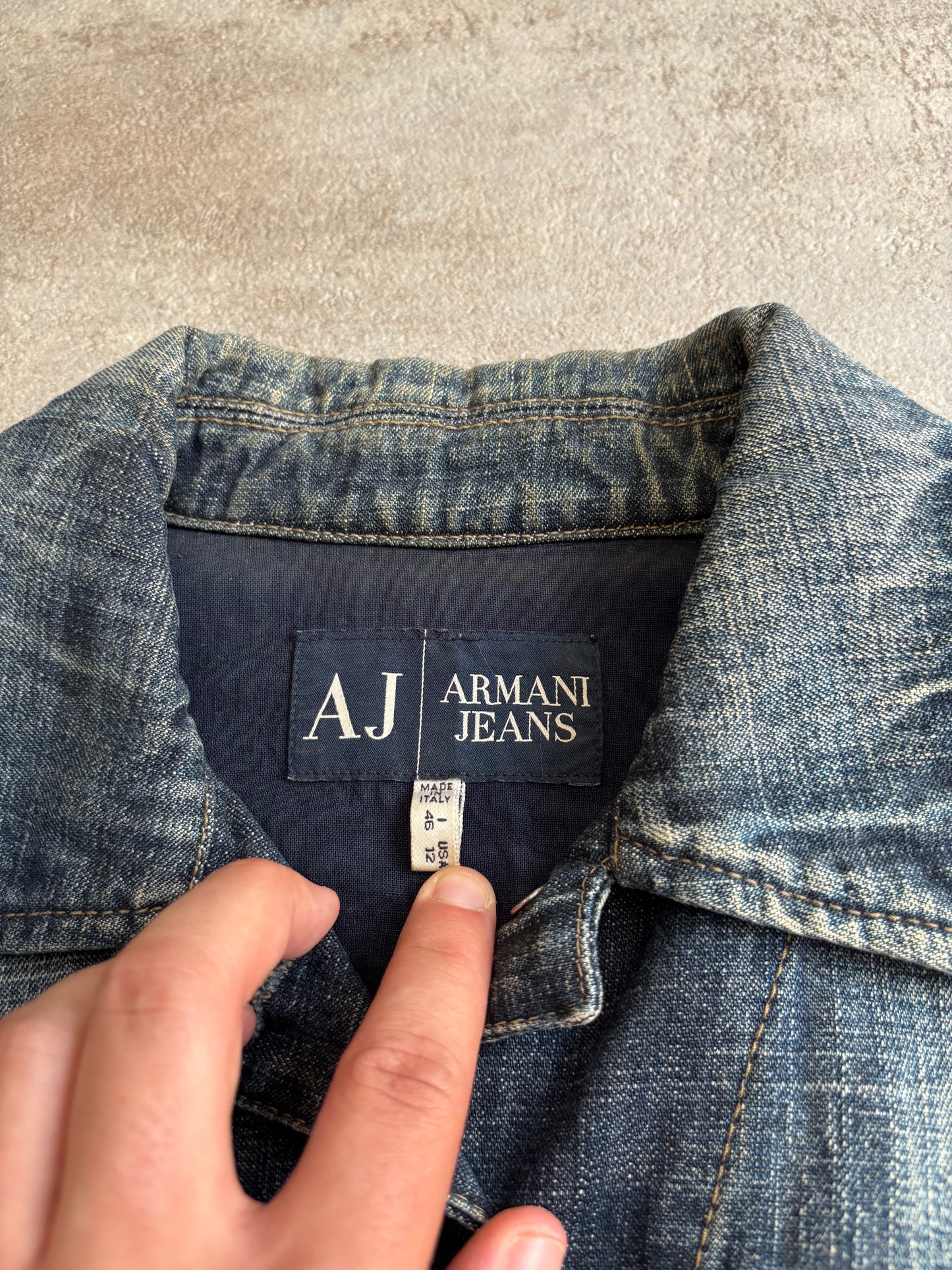Chaqueta Vaquera Armani Jeans 00s Vintage - M Woman