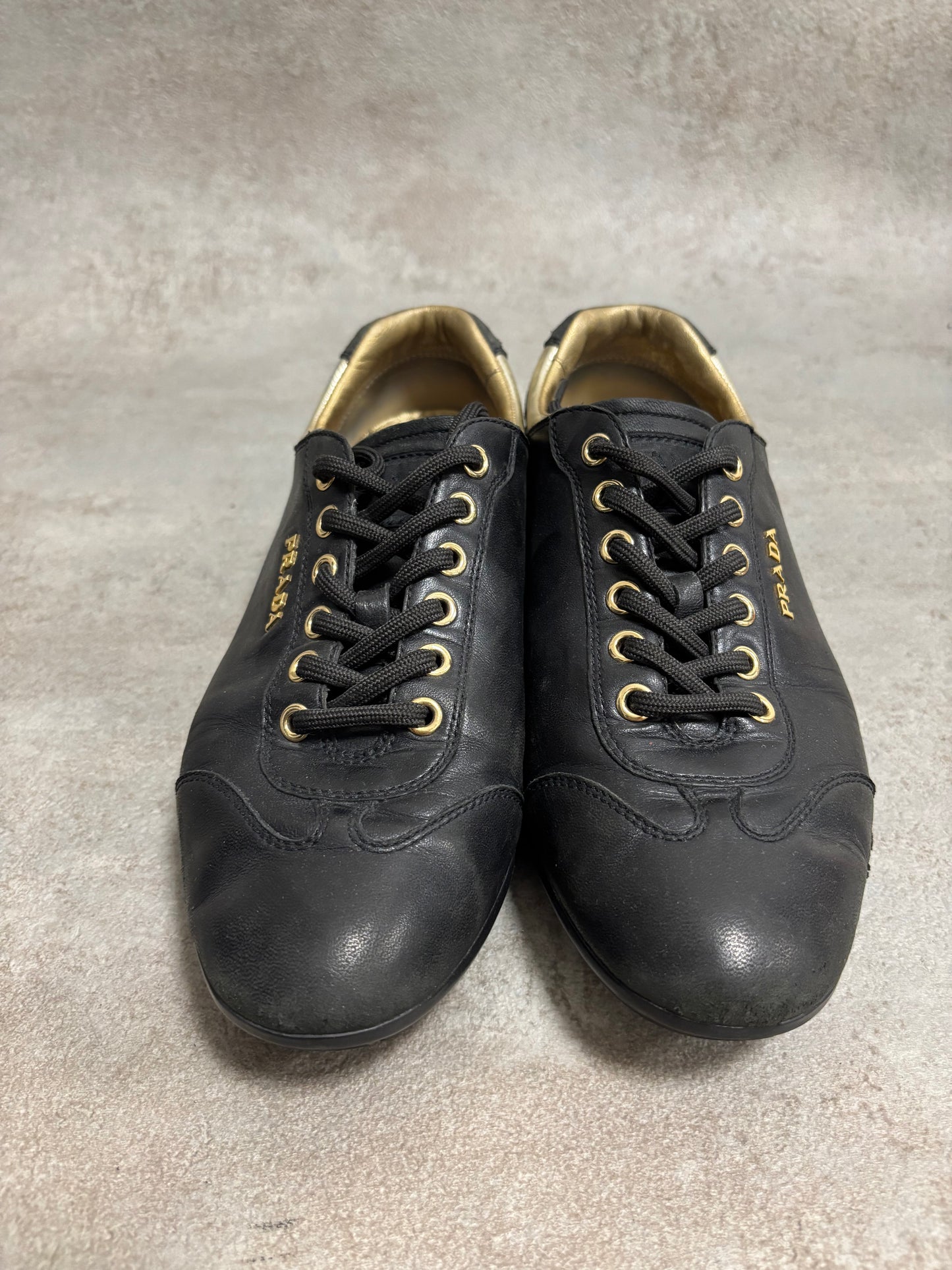 Zapatos Prada Logo 00s Vintage - 36
