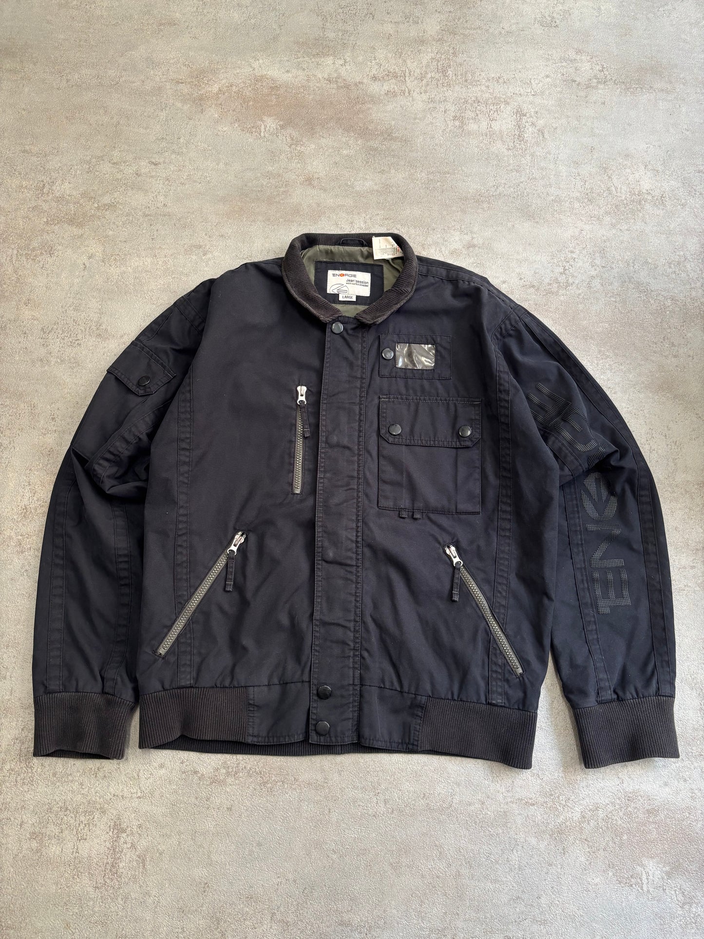Chaqueta Cargo Energie 00s Vintage - L