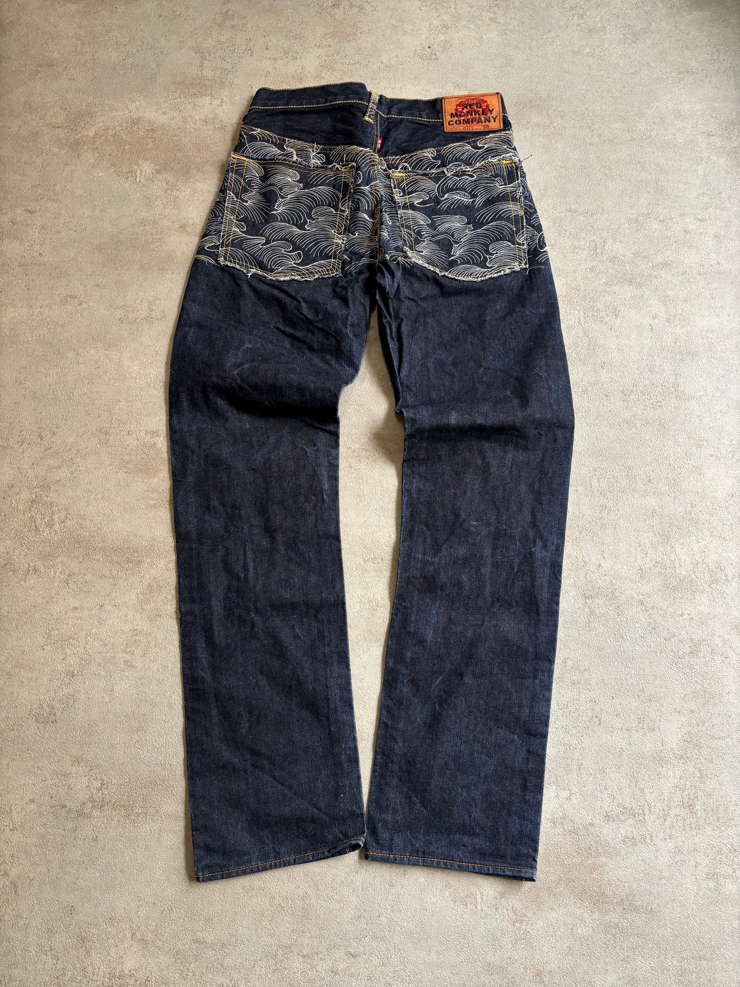 Pantalones Red Monkey Company ‘All Embroidered’ 00s Vintage - M