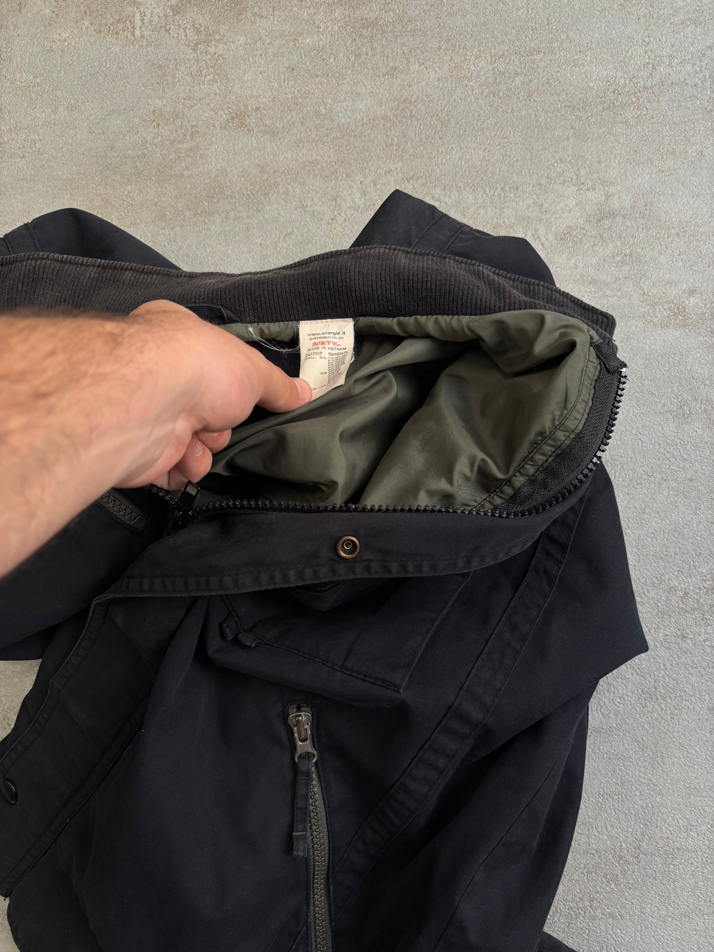Chaqueta Cargo Energie 00s Vintage - L
