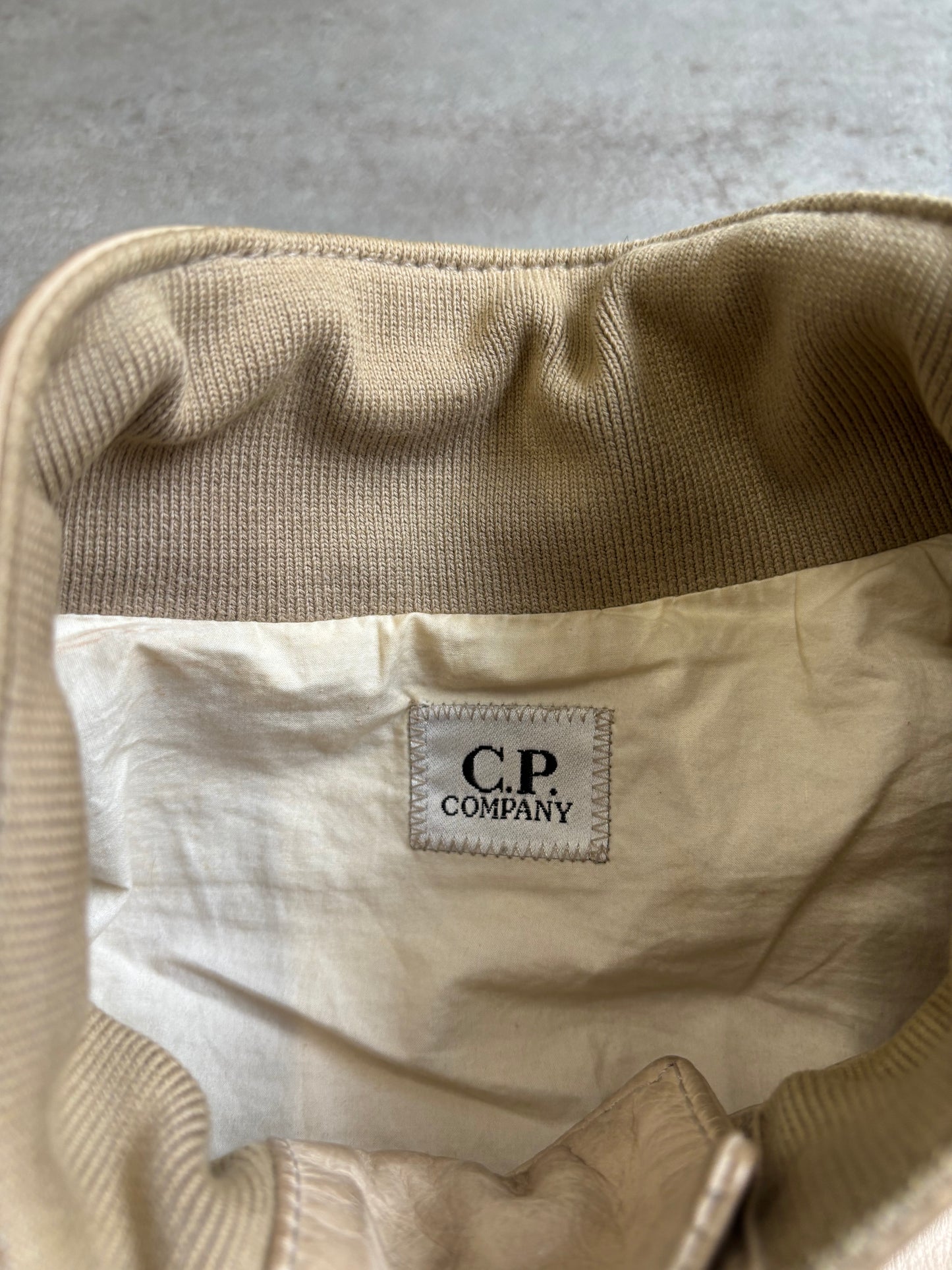 Chaqueta Cuero Bomber C.P Company 2008 - S