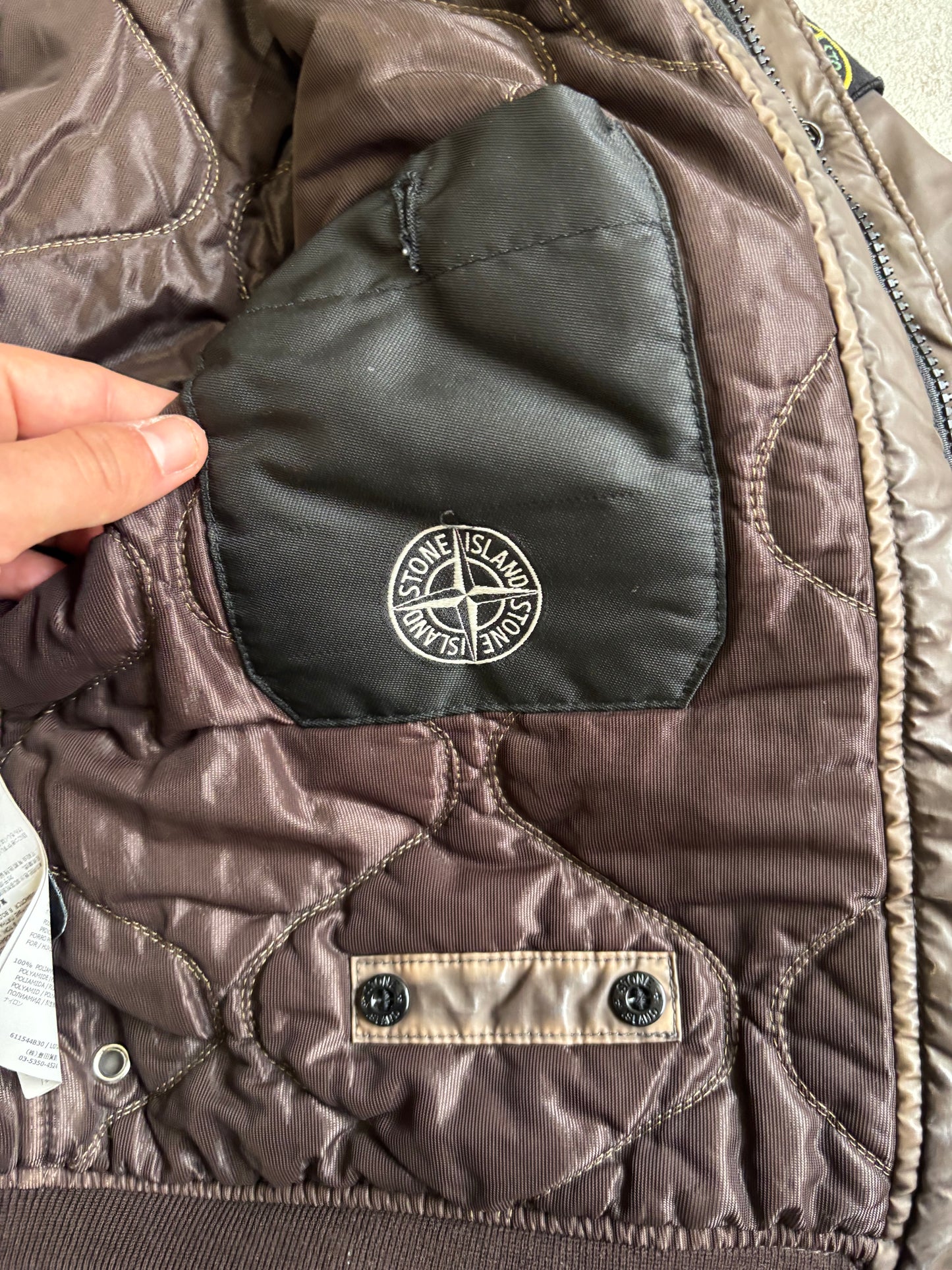 Chaqueta Bomber Stone Island ‘Mussola Gommata’ 2014 - S