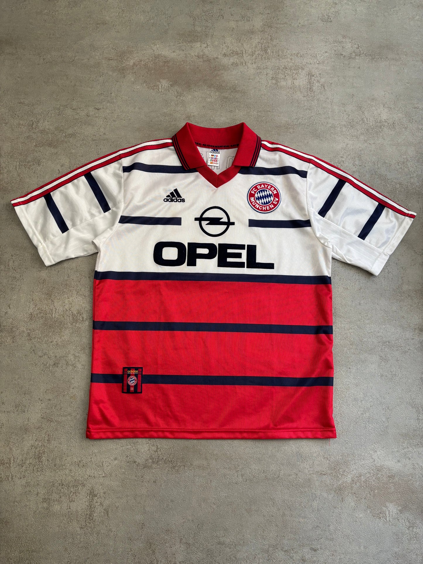 Camiseta Visitante Adidas Bayern München ‘Matthäus 10’ 1998/00 Vintage - M