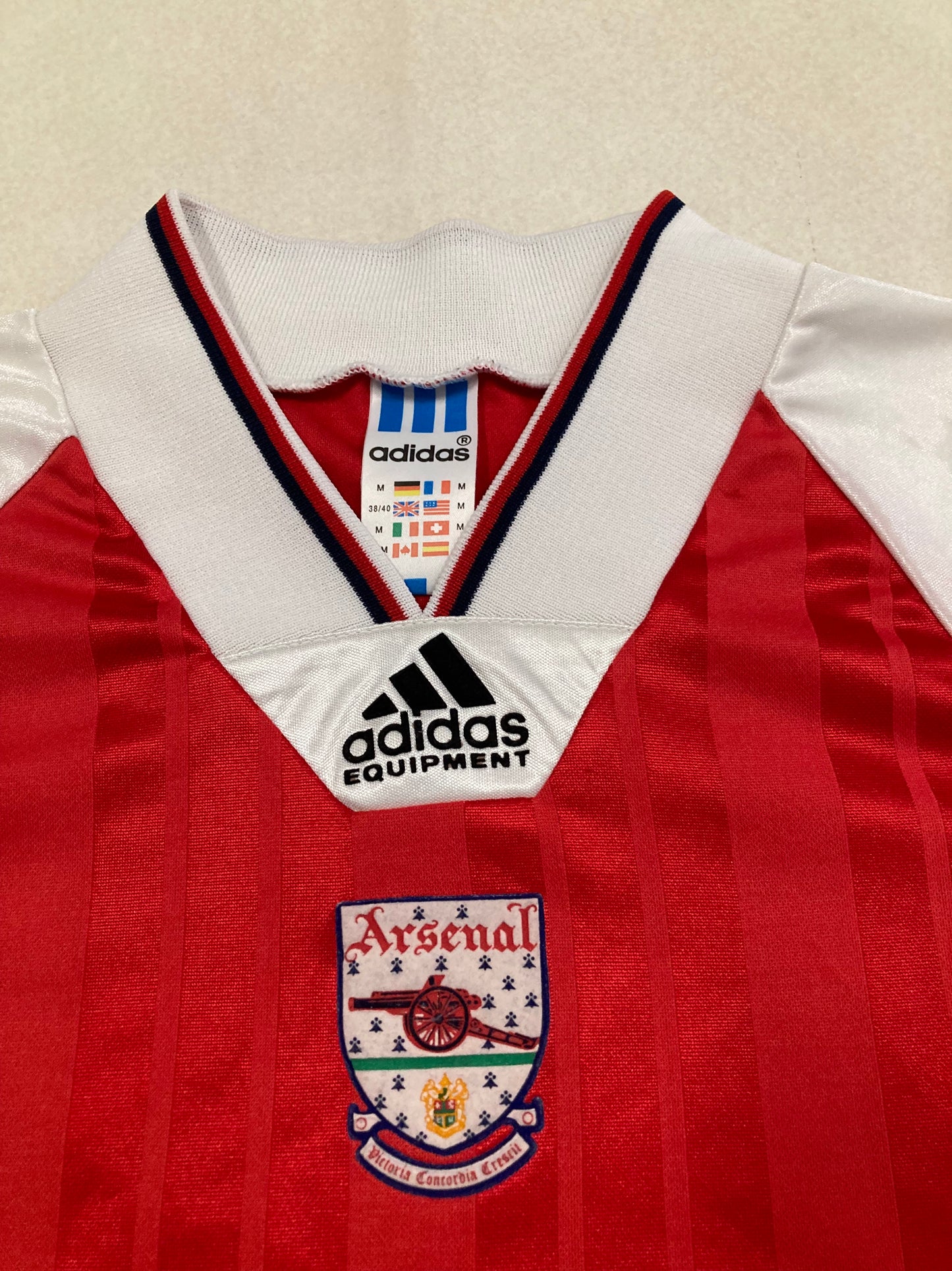 Camiseta Adidas Equipment Arsenal 1992/1993 Vintage - M