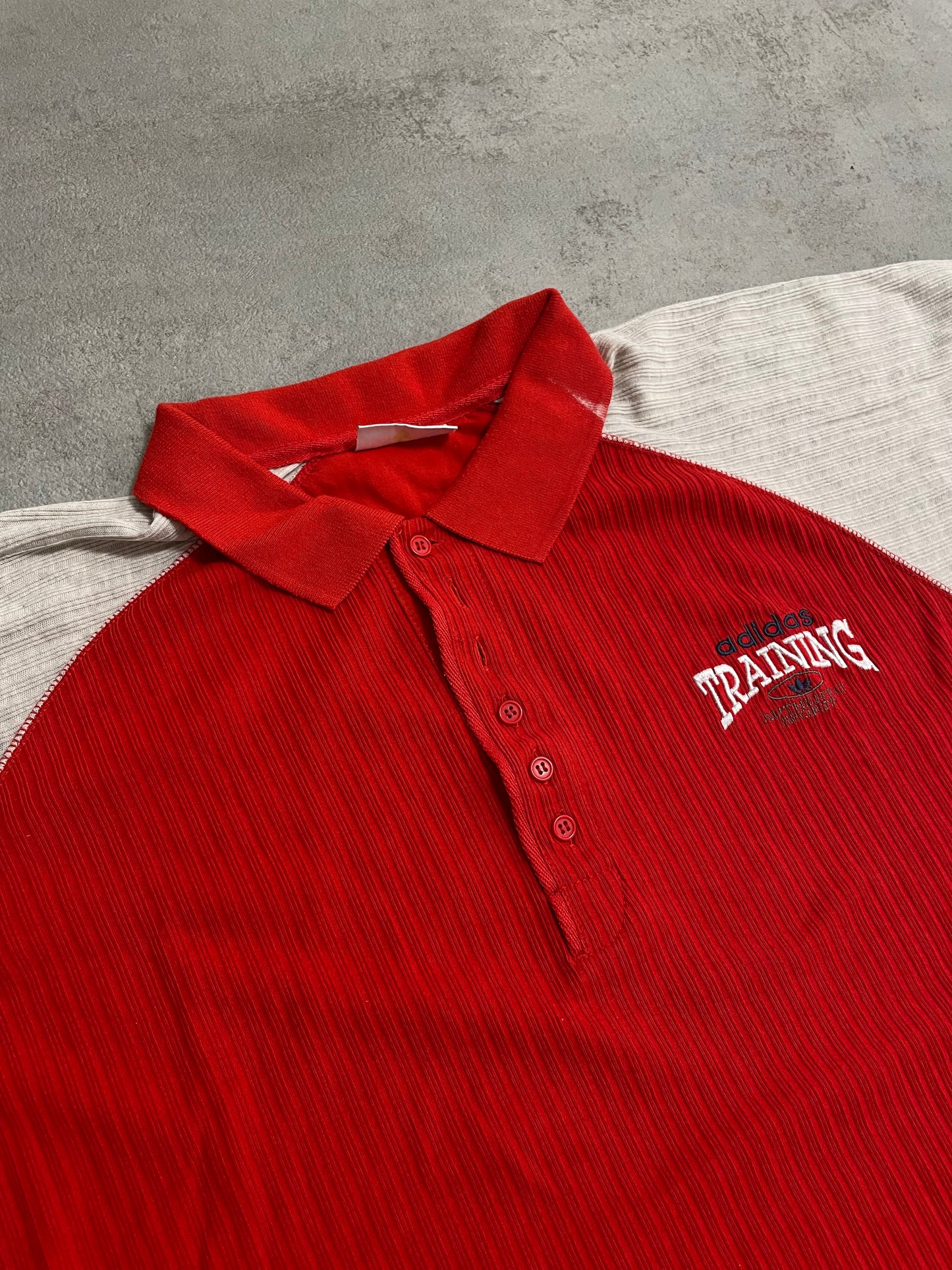 Polo Algodón Adidas 90s Vintage - L