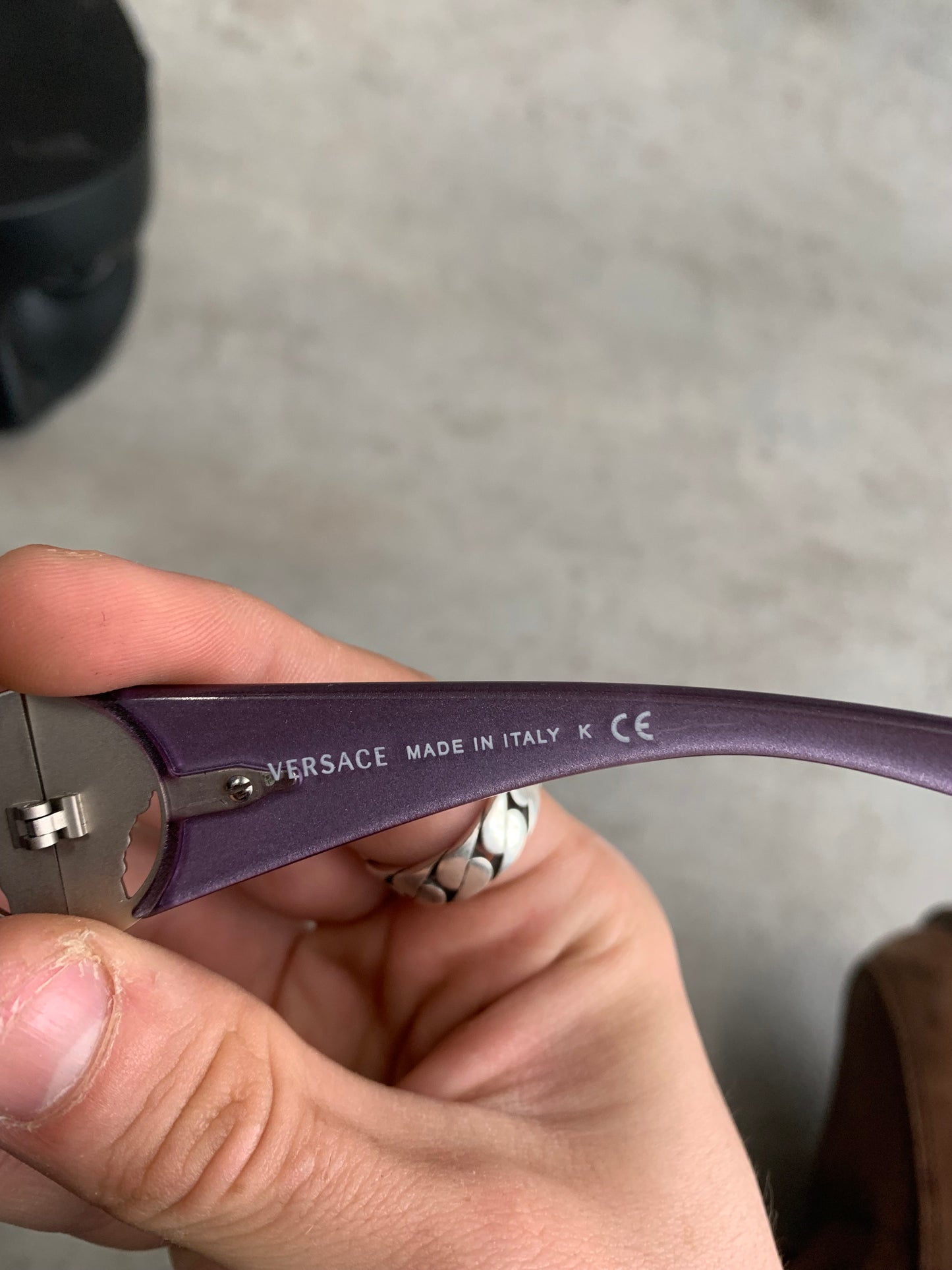 Gafas Sol Vintage Versace Big Logo 00’s