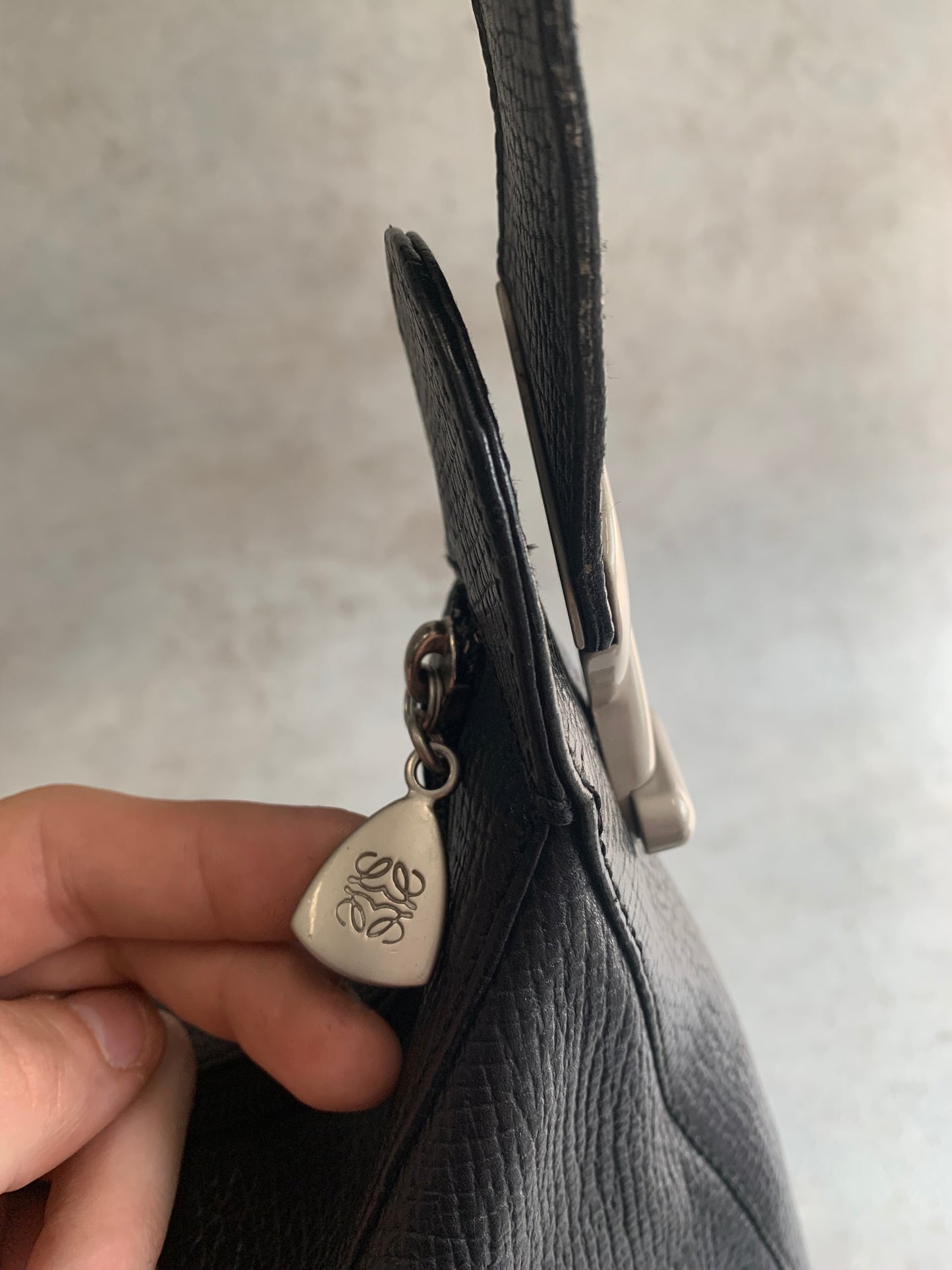 Bolso Cuero Vintage Loewe 90’s