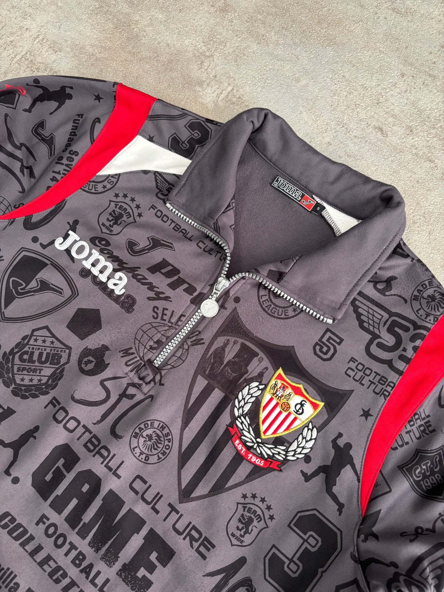 Half Zip Joma Sevilla 2005-2008 - S