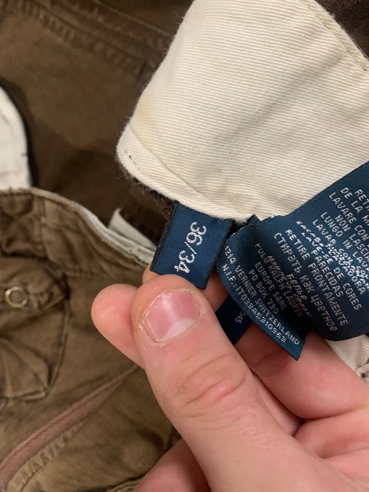 Vintage Polo Ralph Lauren 90's Cargo Pants - L
