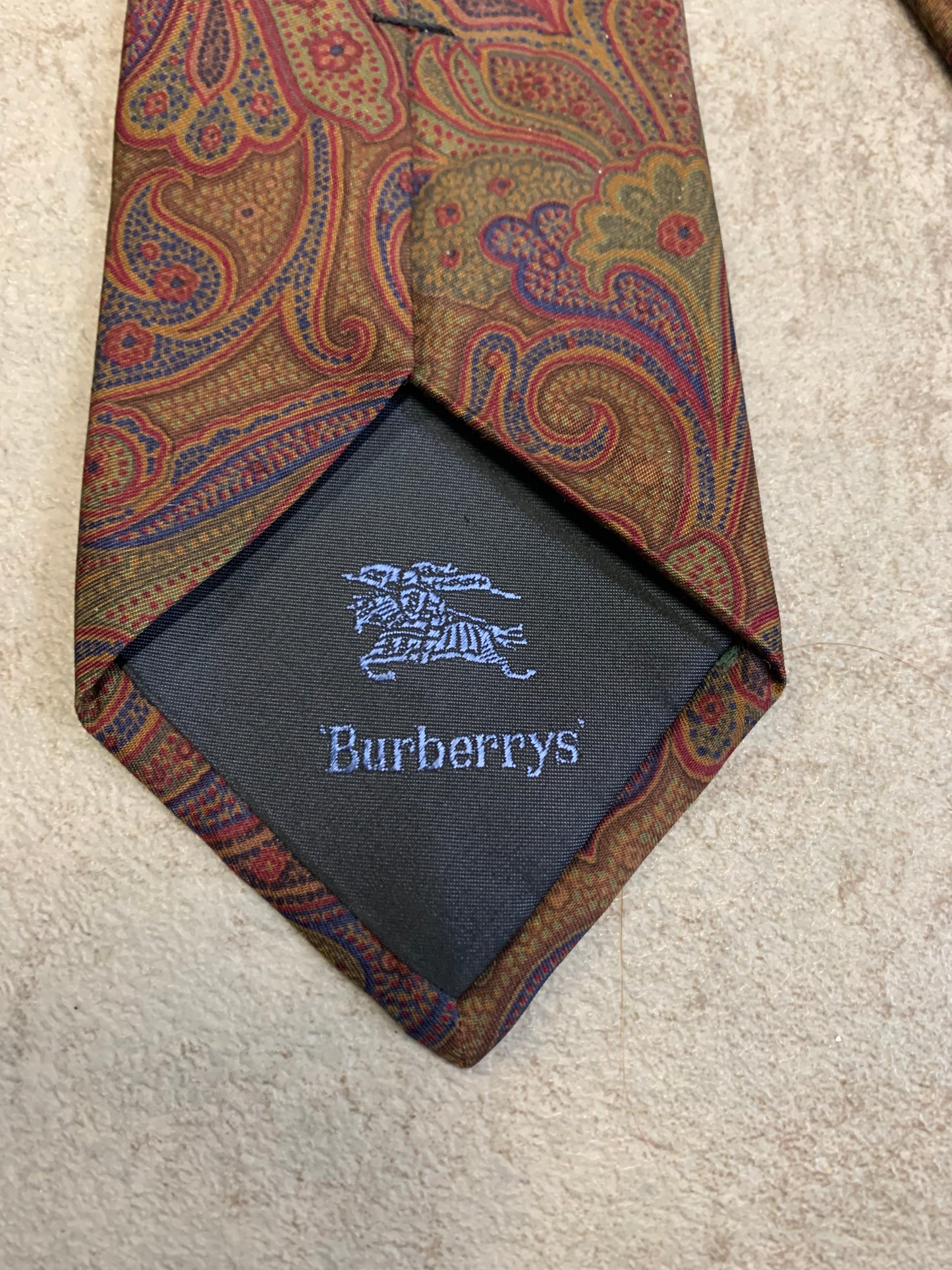 Bufanda Estampada Vintage Burberry 80’s