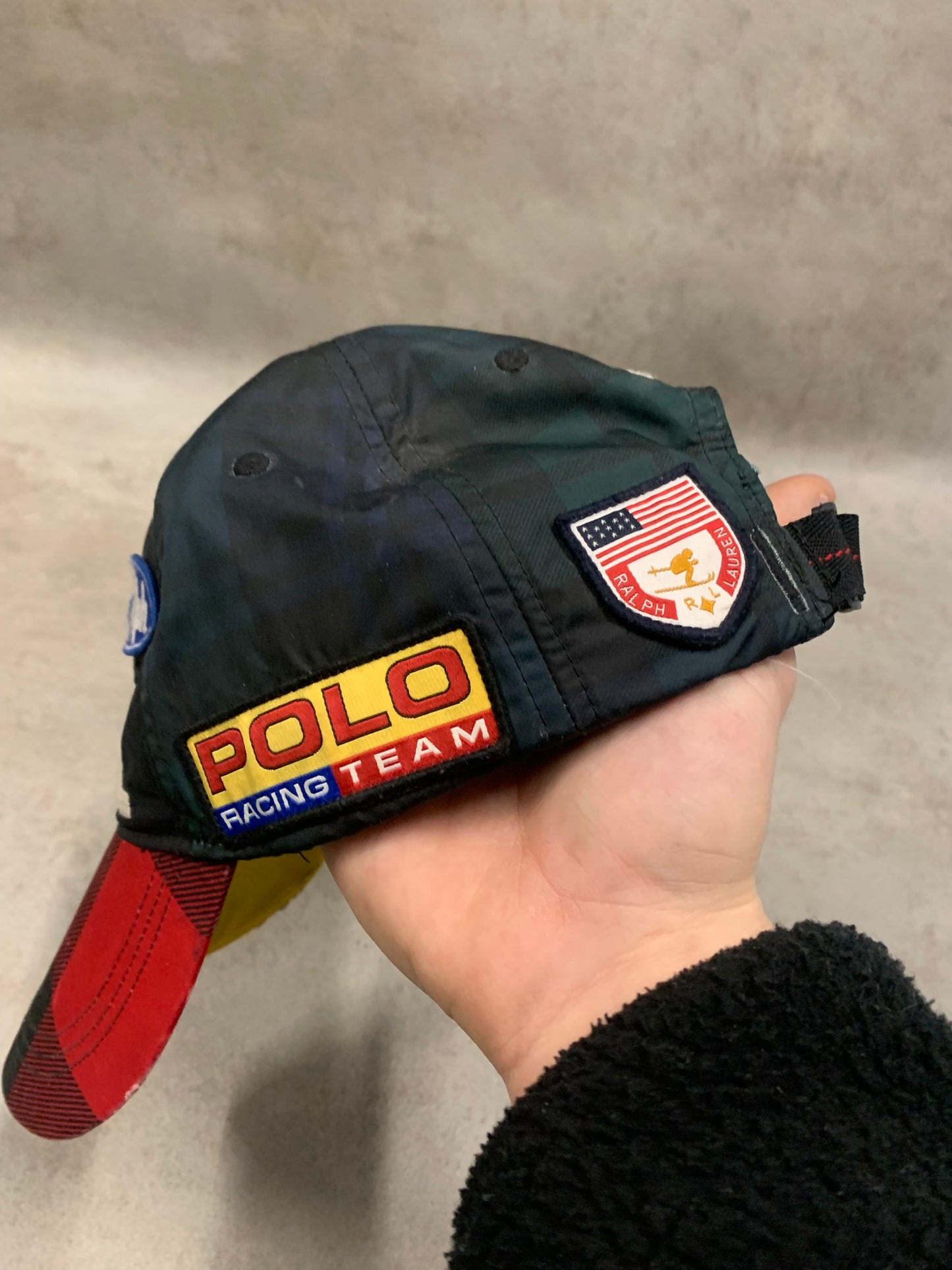Gorra Vintage Polo Ralph Lauren 90’s Racing Patches