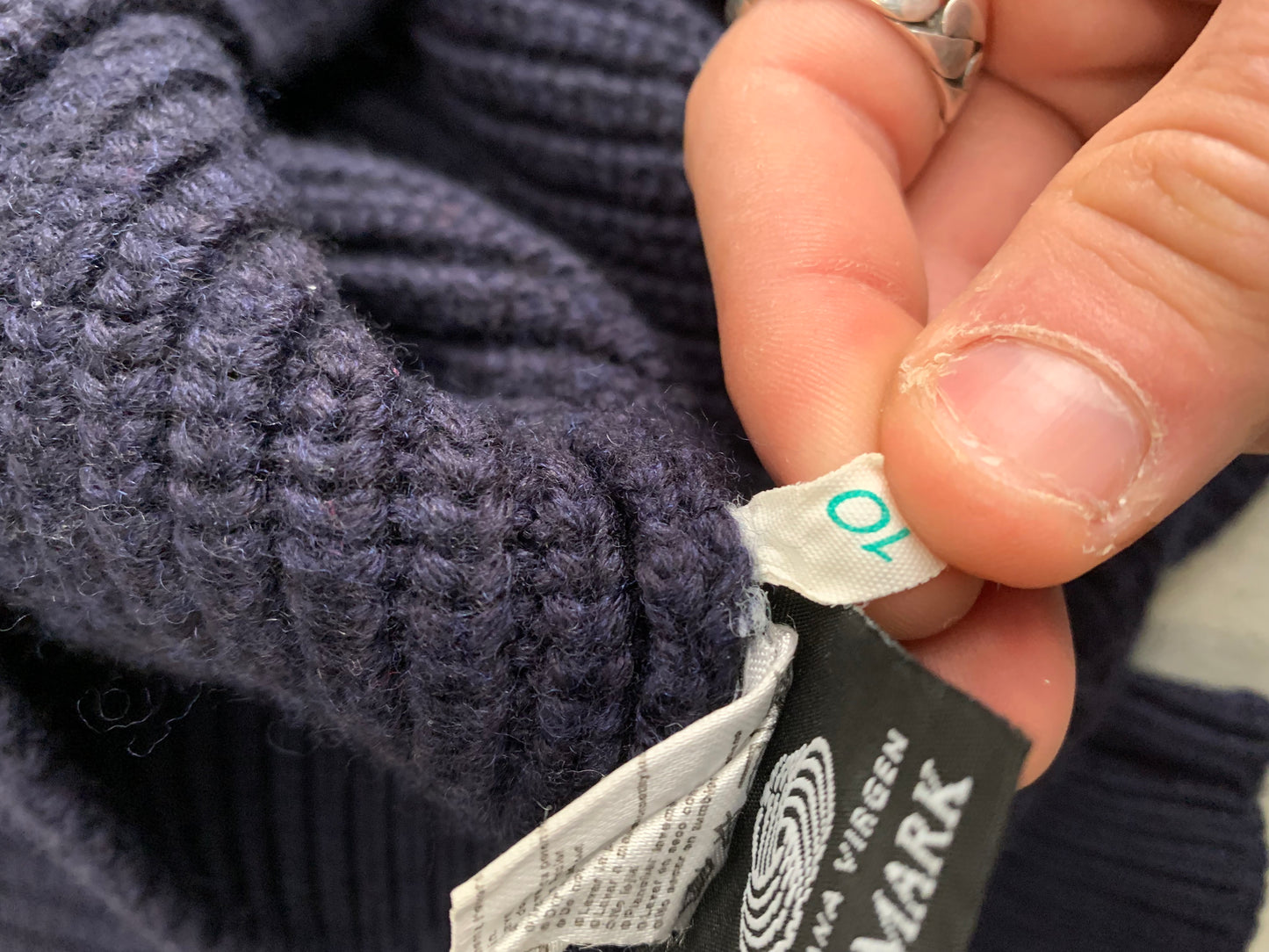 Jersey Lana Vintage Lacoste - S
