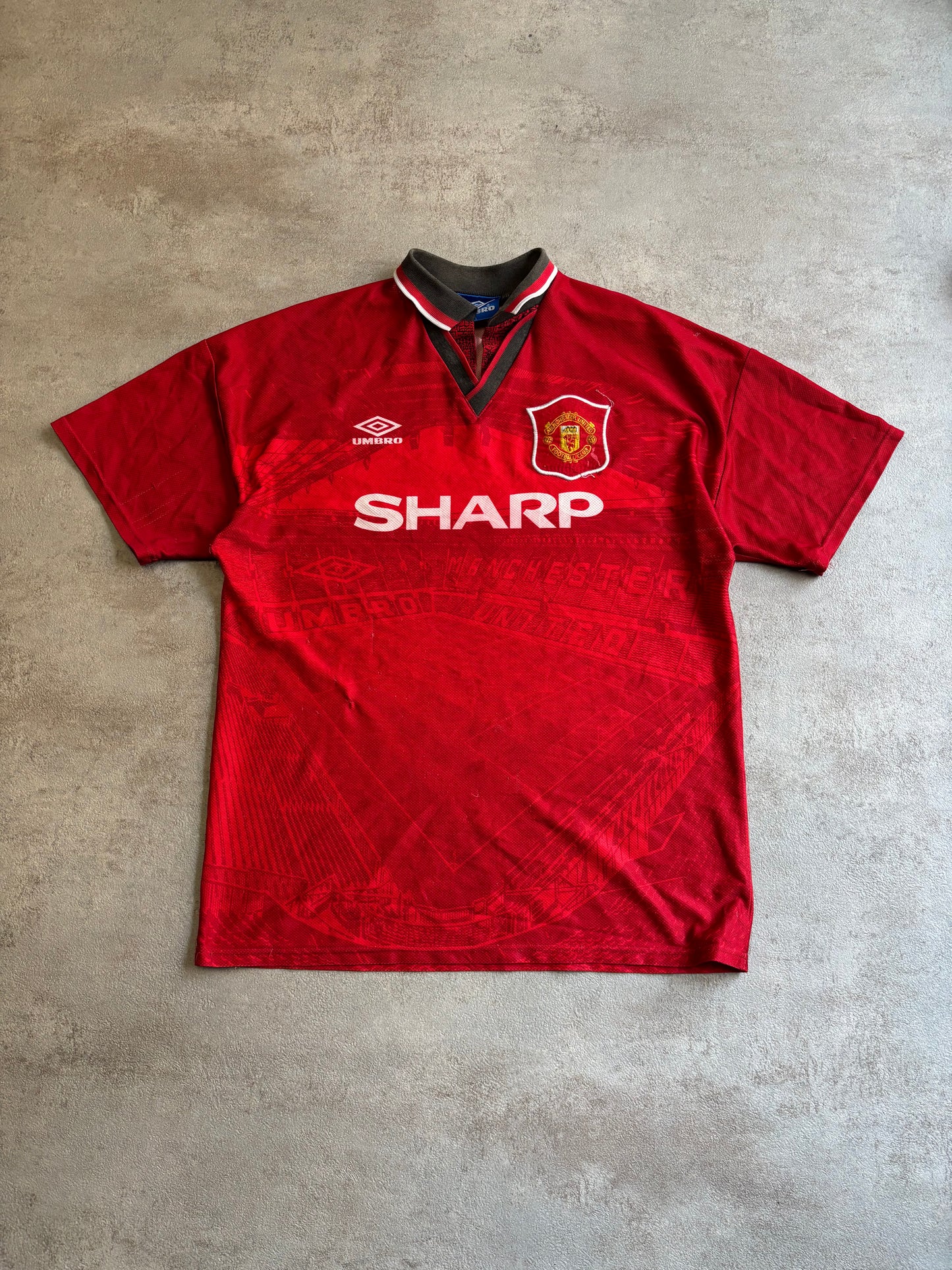 Camiseta Umbro Manchester United 1994/95 Vintage - L