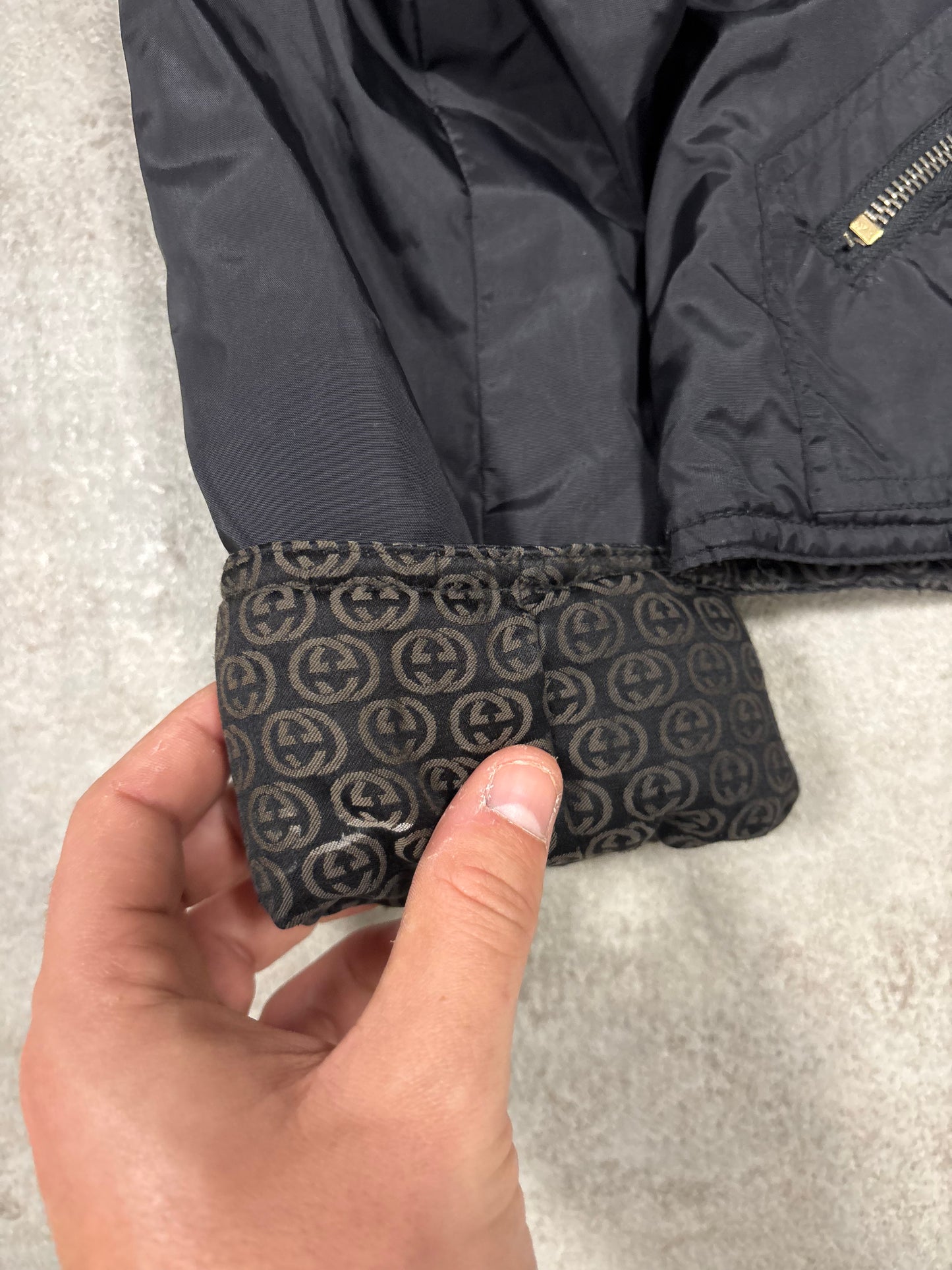 Chaqueta Blazer Nylon ‘Without Fur’ Gucci By Tom Ford AW/2004 Vintage - M