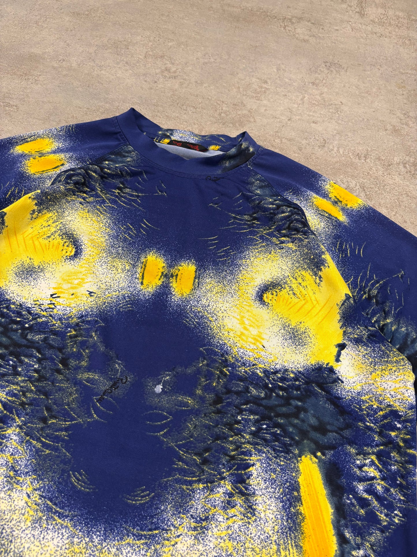 Camiseta ‘Full Print’ Roberto Cavalli 00s Vintage - M