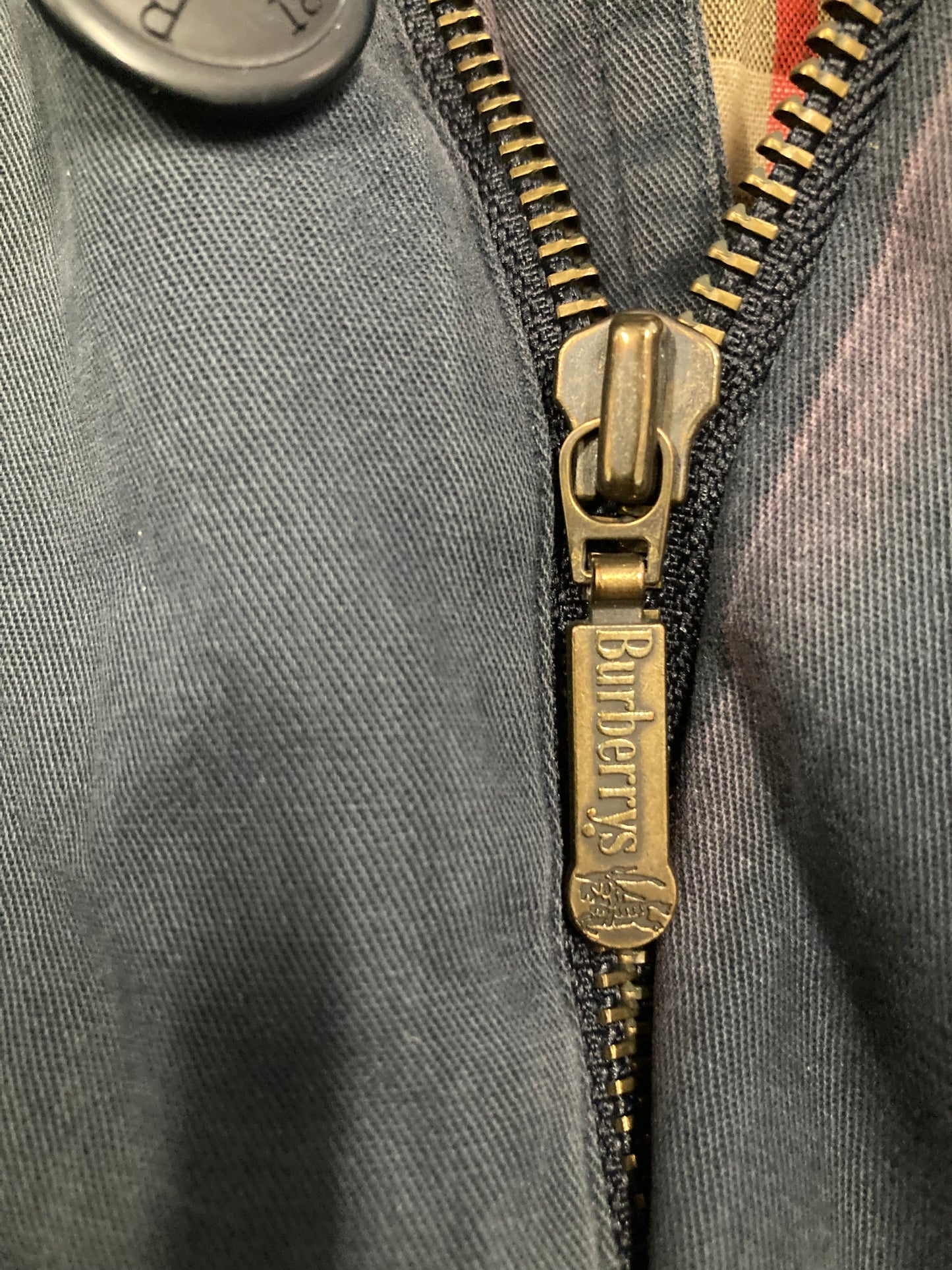 Abrigo Largo Burberry ‘Novacheck’ 00s Vintage - L