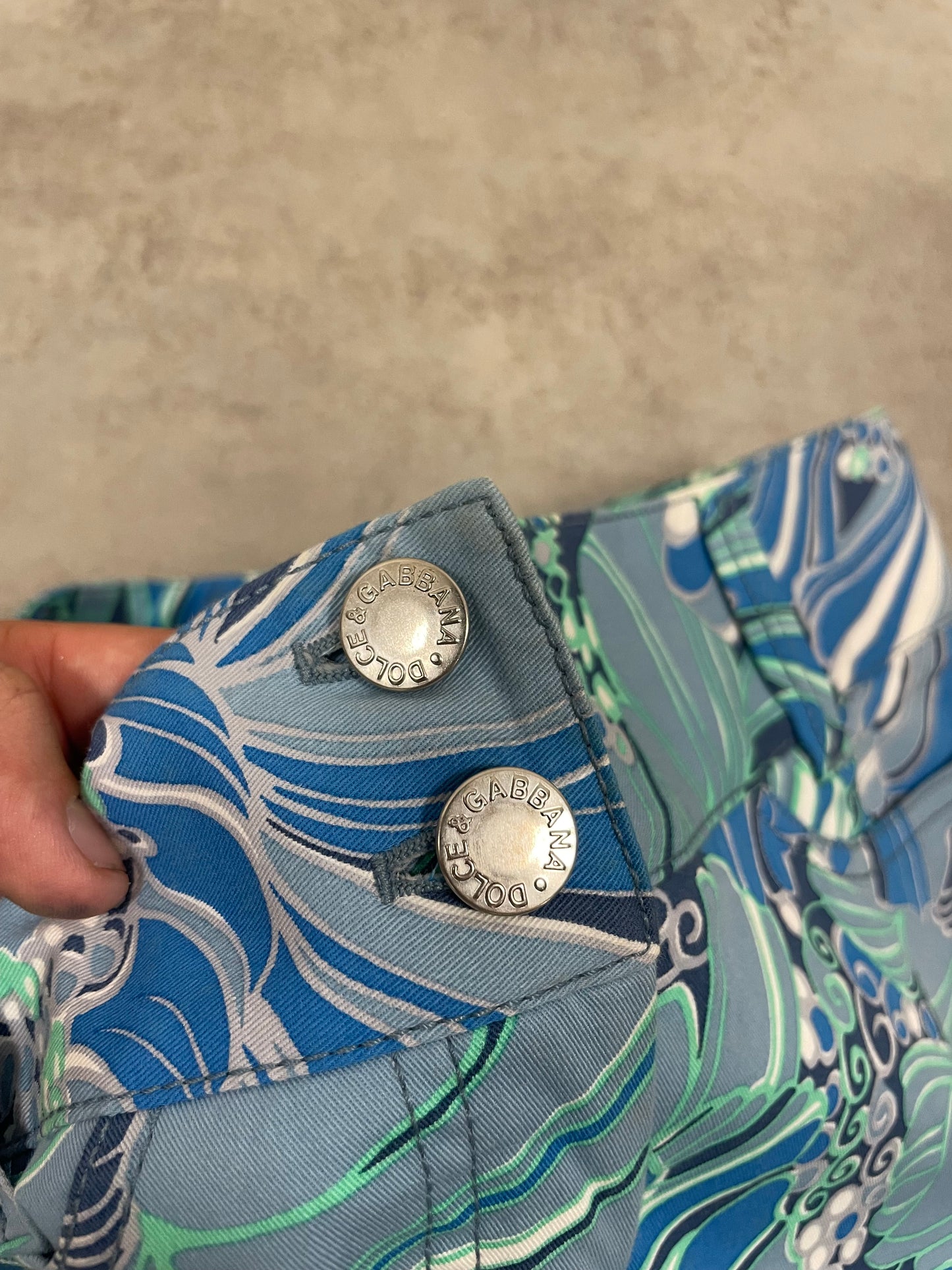 Pantalones Estamoados Vintage Dolce Gabbana 00’s - M