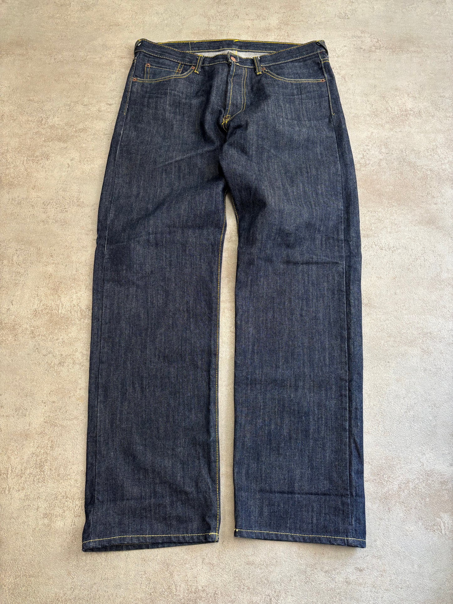 Vaqueros Índigo Evisu 00s Vintage - L