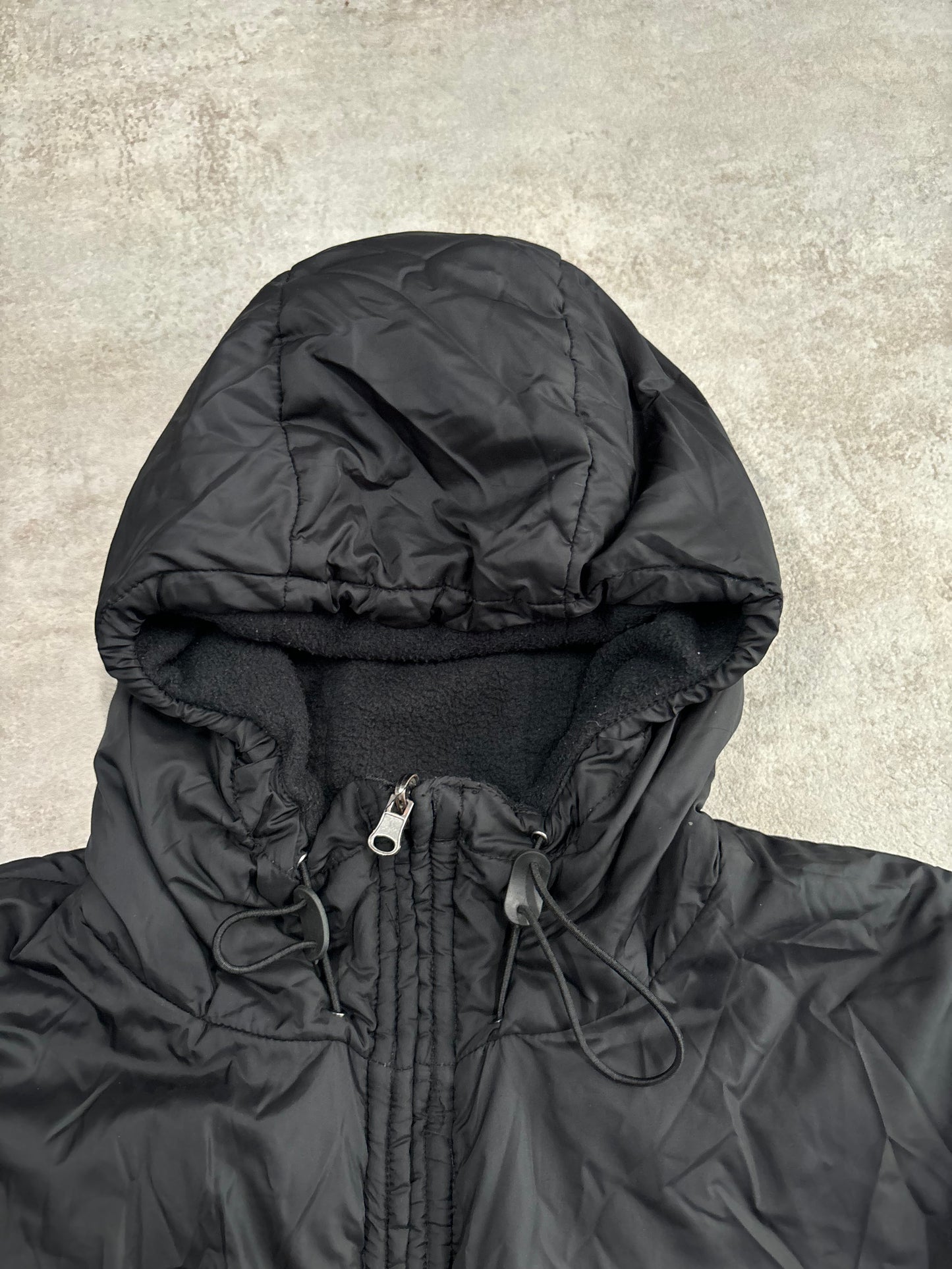 Chaqueta Balaclava Reversible Nylon/Polar Prada Early 00s Vintage - L