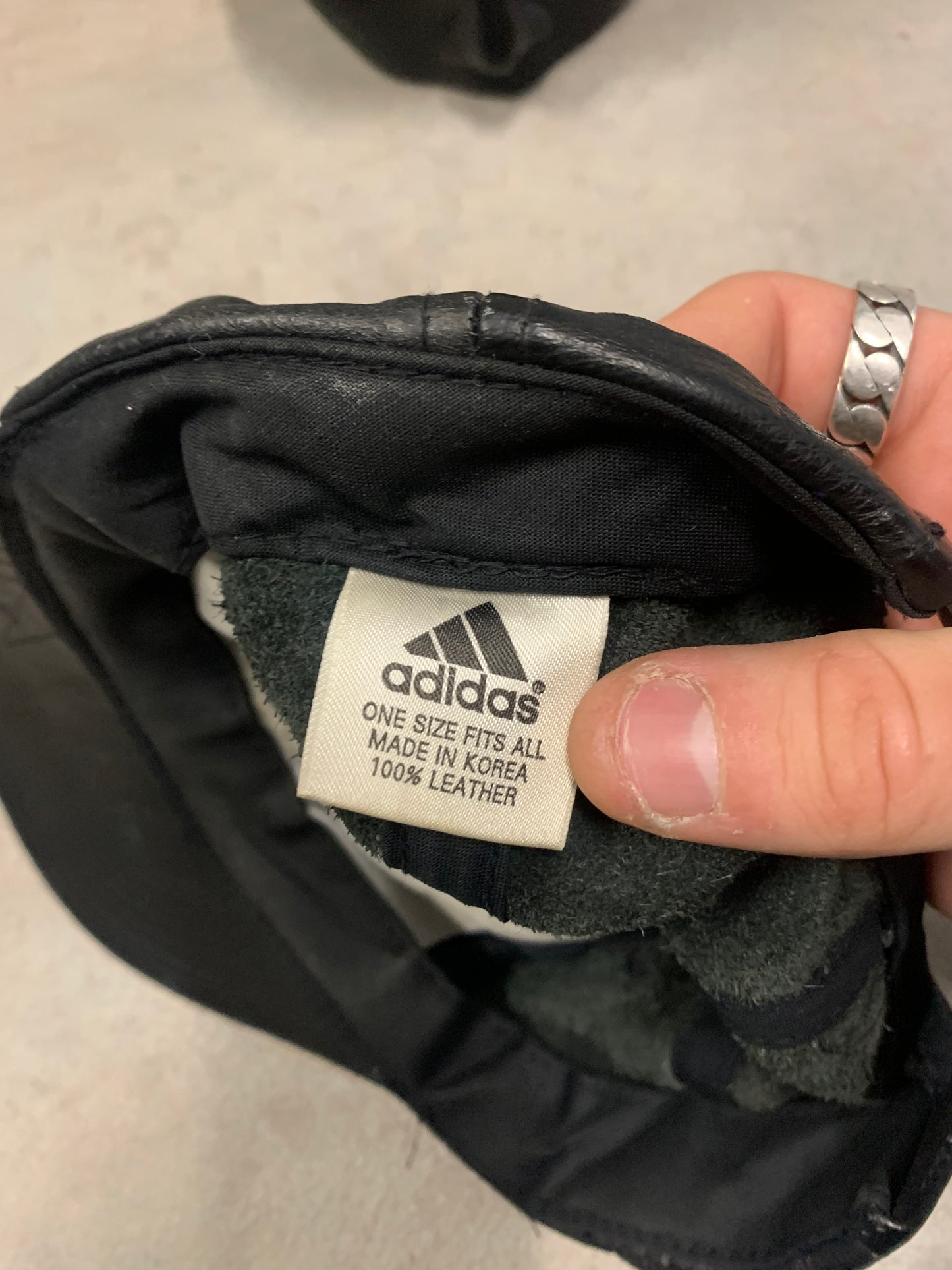 Gorra Piel Vintage Adidas 90’s Bootleg