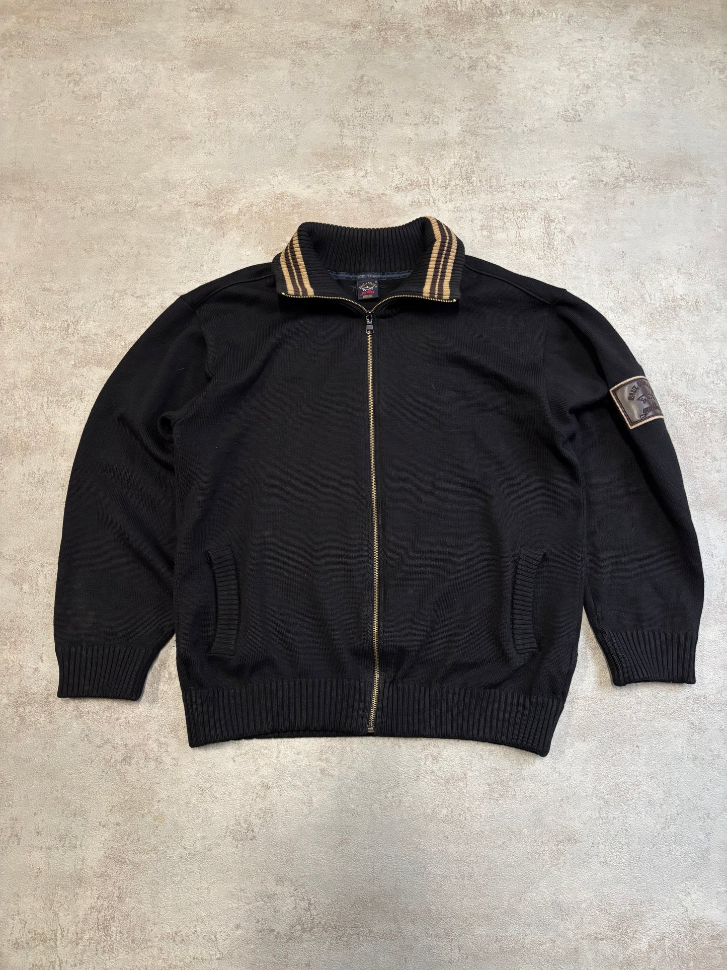 Jersey Zip Paul & Shark 90s Vintage - L